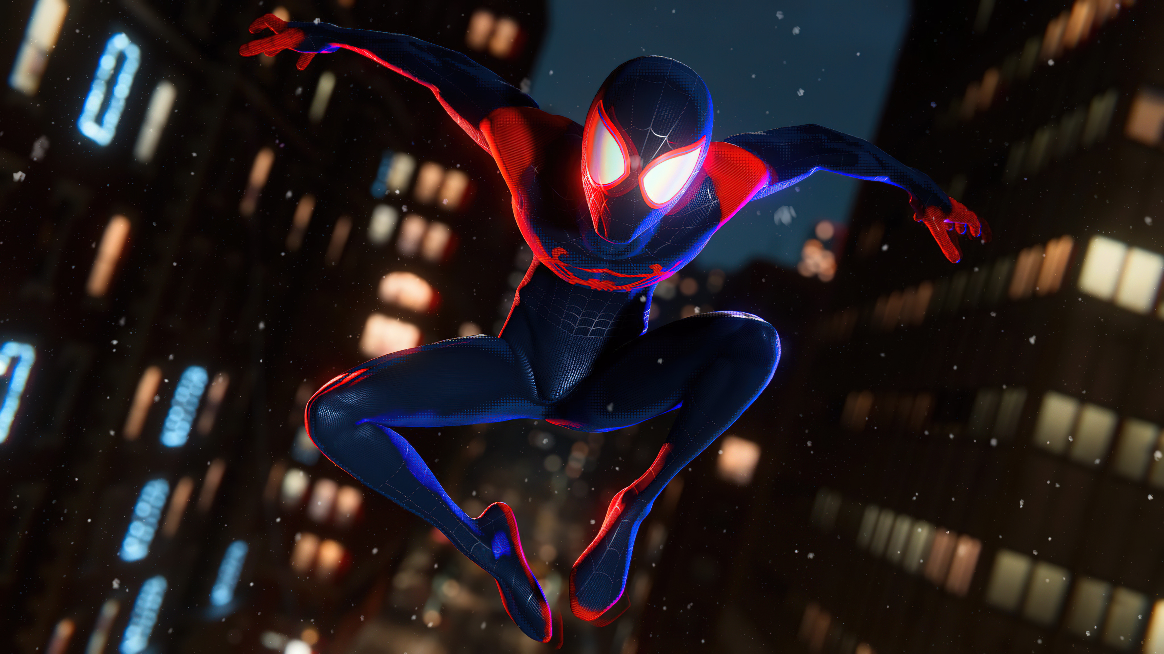 Spider Man: Miles Morales PC Games Wallpaper 4K