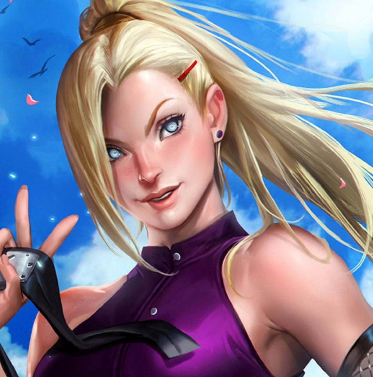 Download Naruto 3D Ino Yamanaka Wallpaper