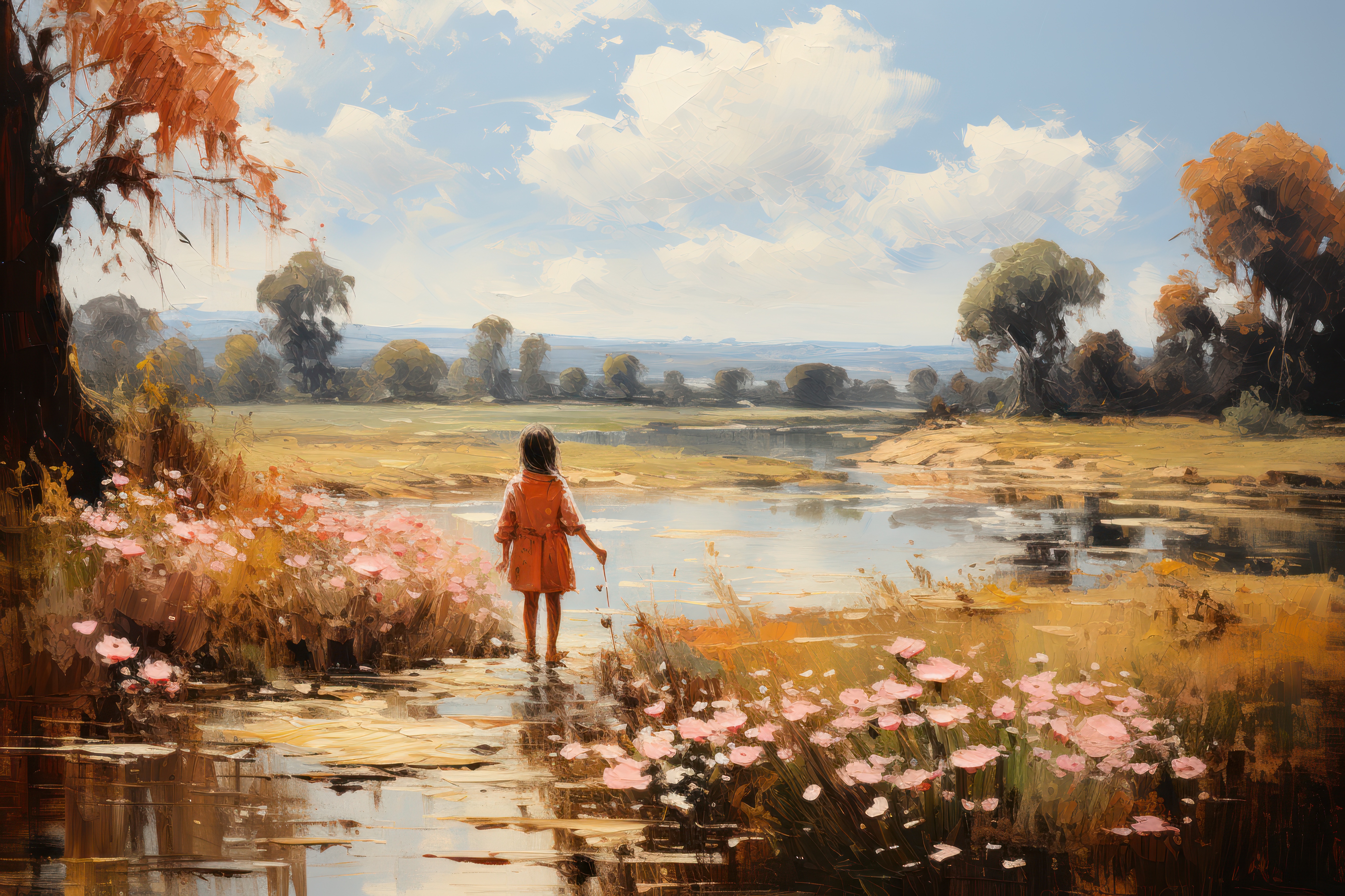 Artistic Oil Painting HD Wallpaper and Background