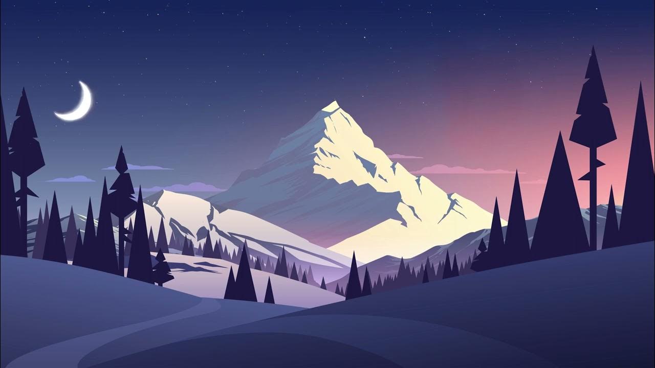 4K Live Anime Wallpaper, Winter Sound