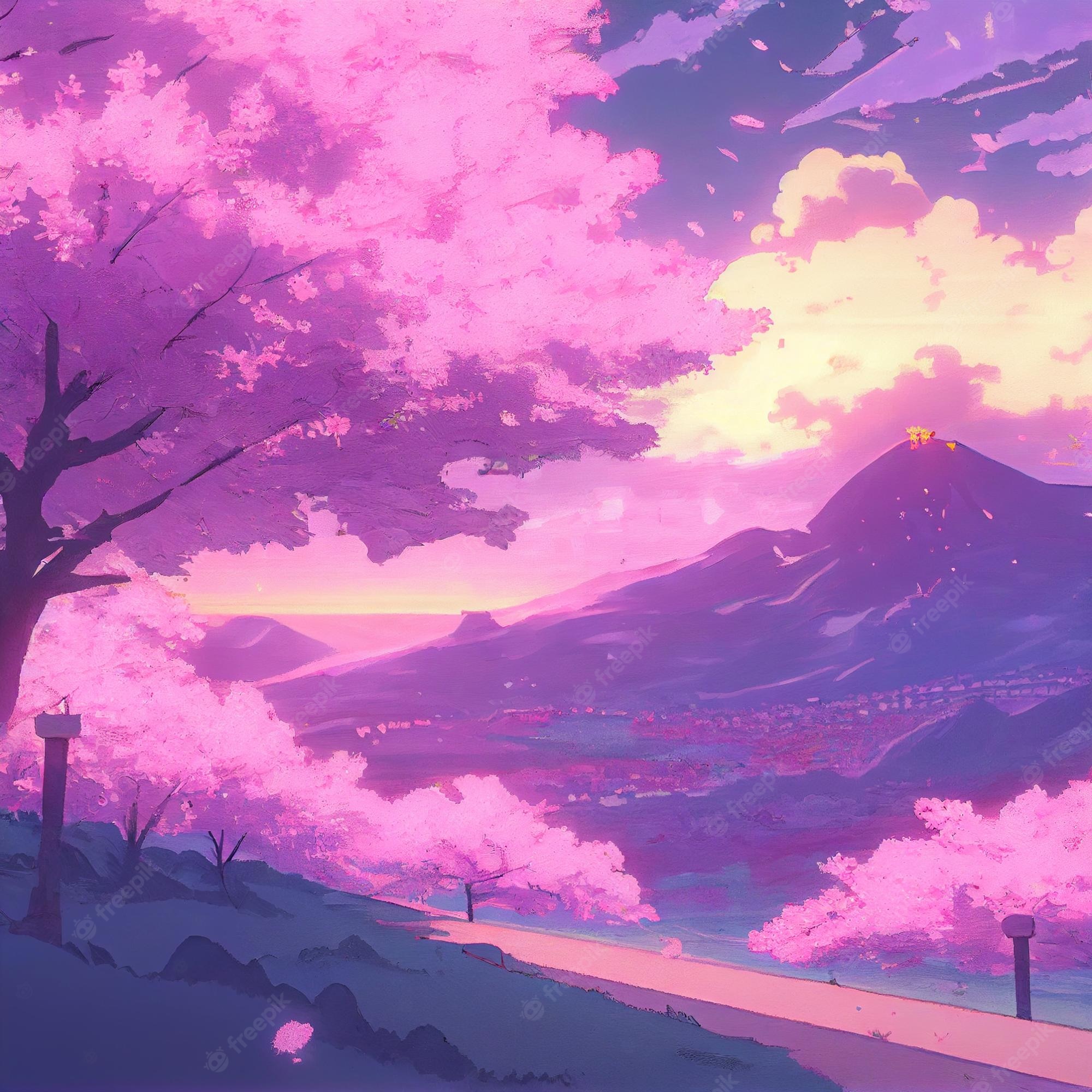 Anime Background Landscape Image