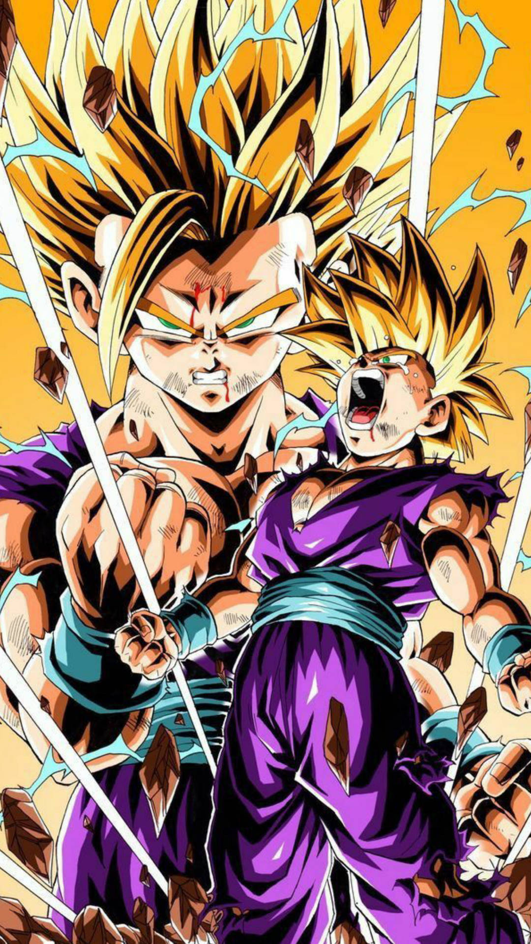 Download Super Saiyan Gohan DBZ 4K Wallpaper