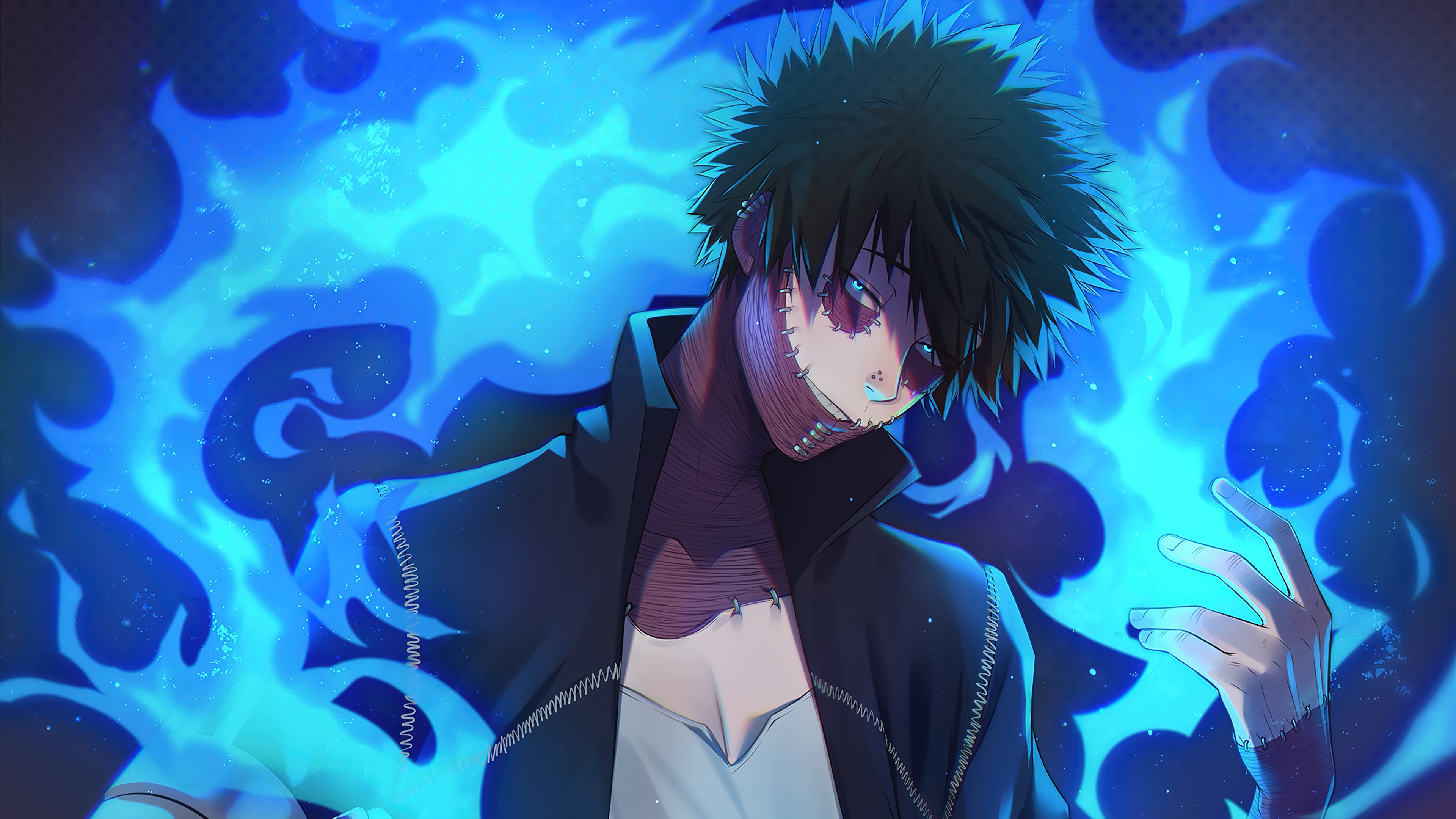 dabi, mha, my hero academia, bnha, anime, 4k, pc Gallery HD Wallpaper