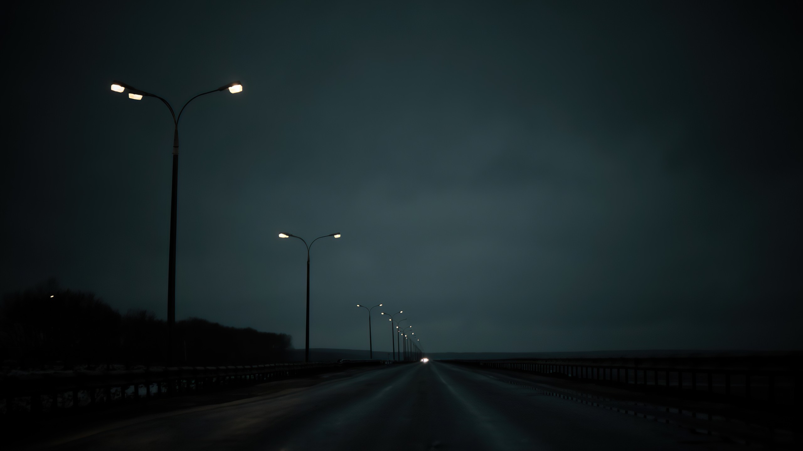 Wallpaper Opera, dark, road, 4K, OS