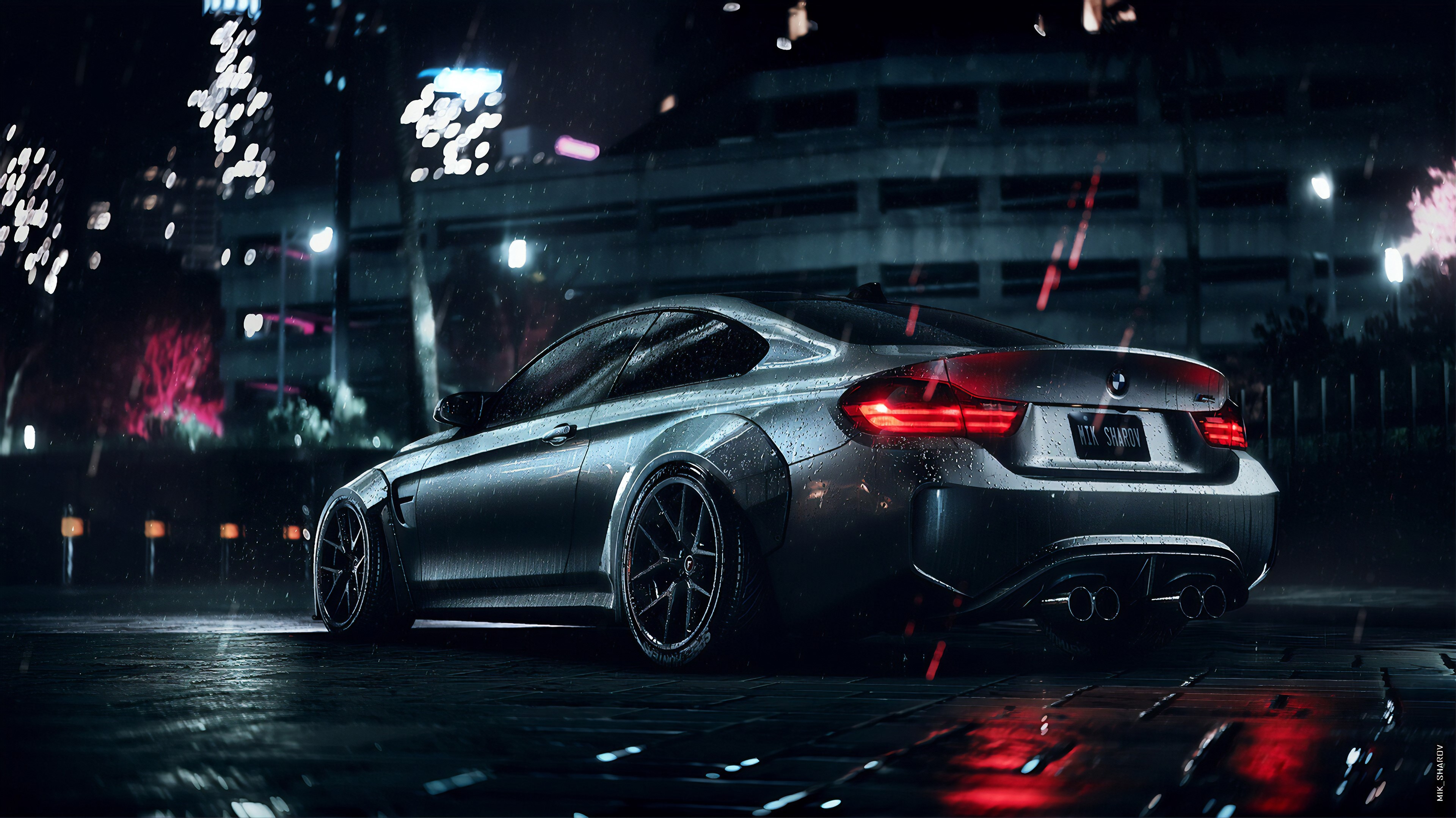 Wallpaper / need for speed, cars, bmw, games, hd, 4k, reflection, artstation free download