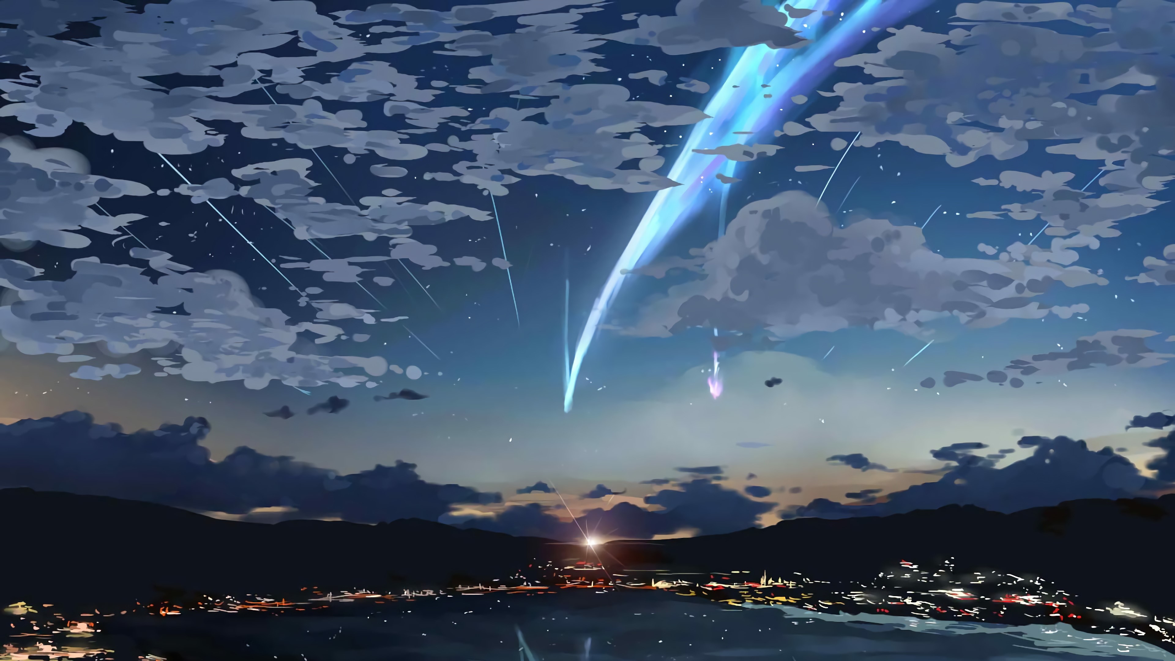 Wallpaper / anime, sky, hd, 4k, artist, artwork, digital art free download