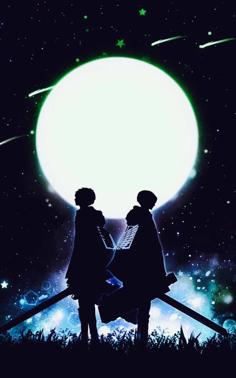 Anime Attack On Titan Phone Wallpaper