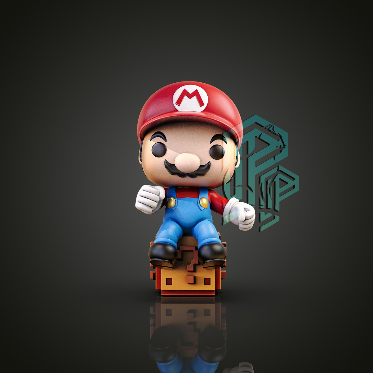 3D file Super Mario Funko・3D printable model to download・Cults