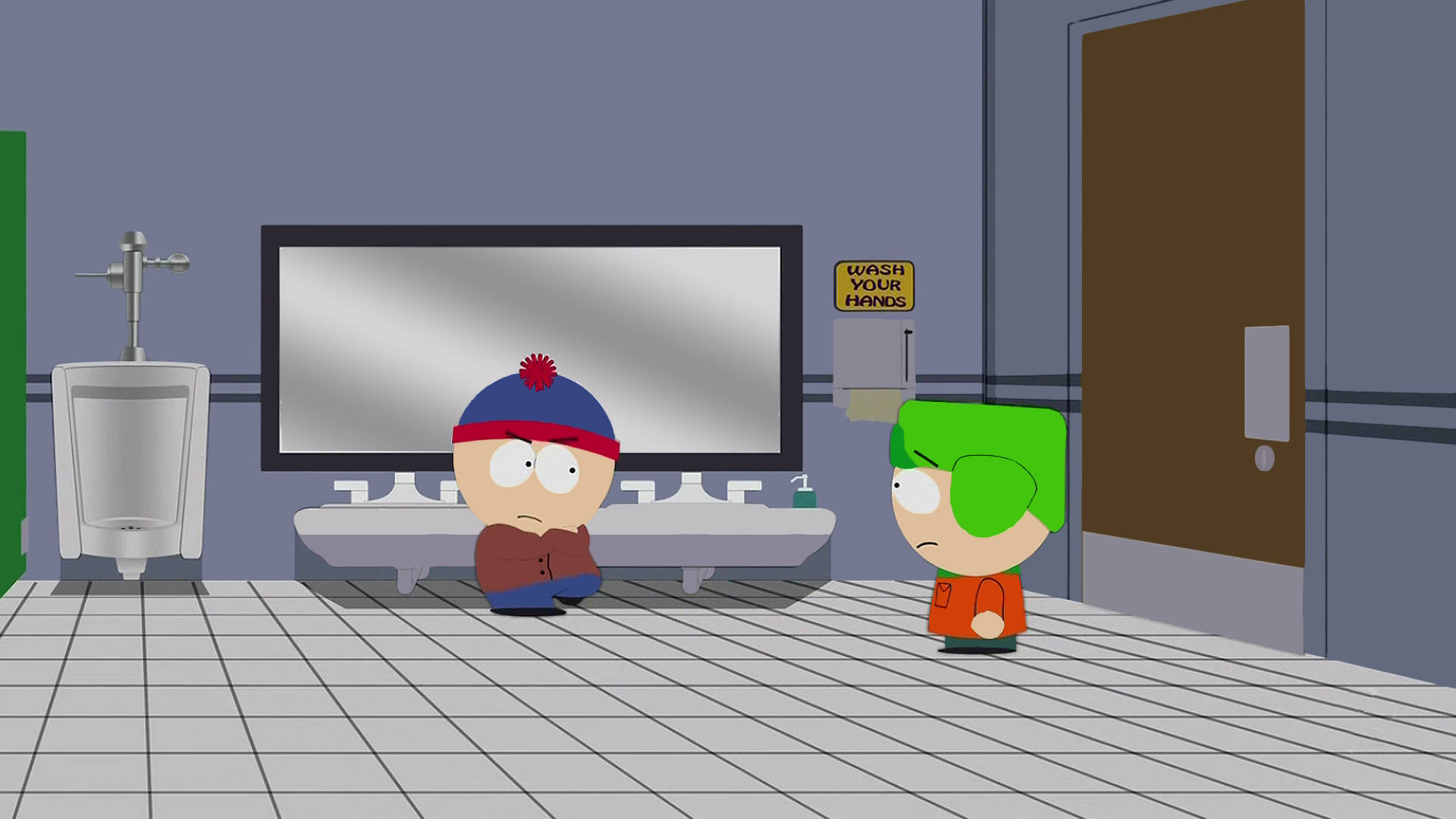 Download South Park Episode Kyle Broflovski And Stan Marsh Wallpaper