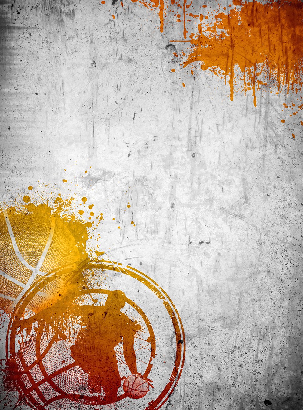 Graffiti Wall Sport Theme Background Basketball Sport Photography Back
