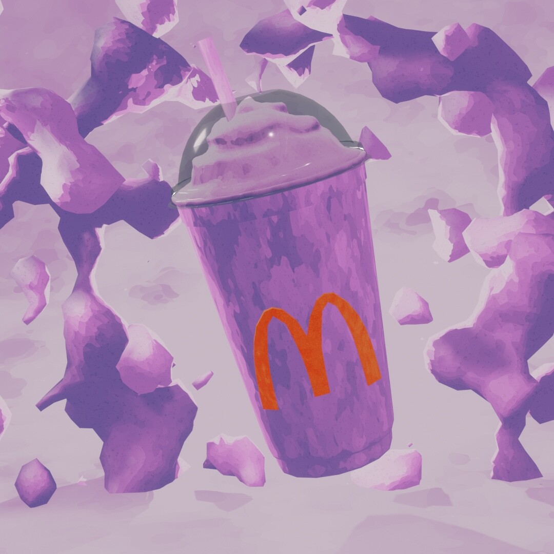 McDonald's Grimace Shake
