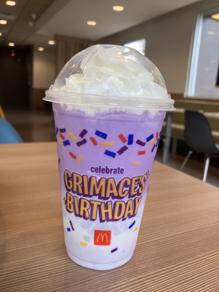 The Grimace Shake Is a Purple Blob of Exquisite Mystery