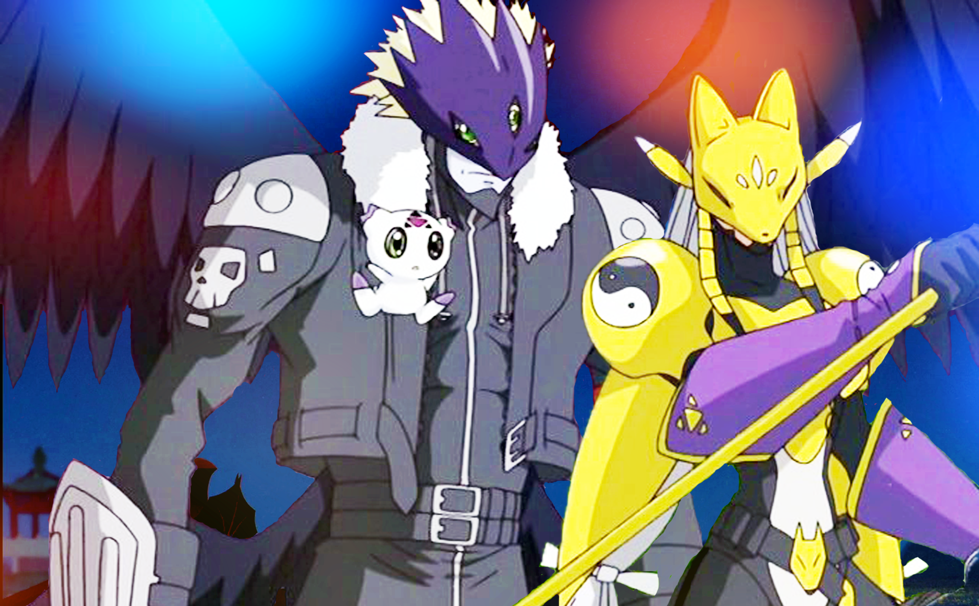 Sakuyamon and Beelzemon