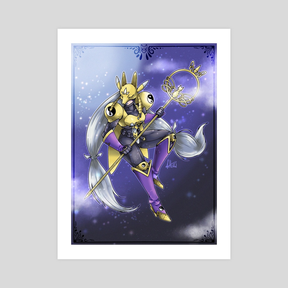 Sakuyamon, an art print
