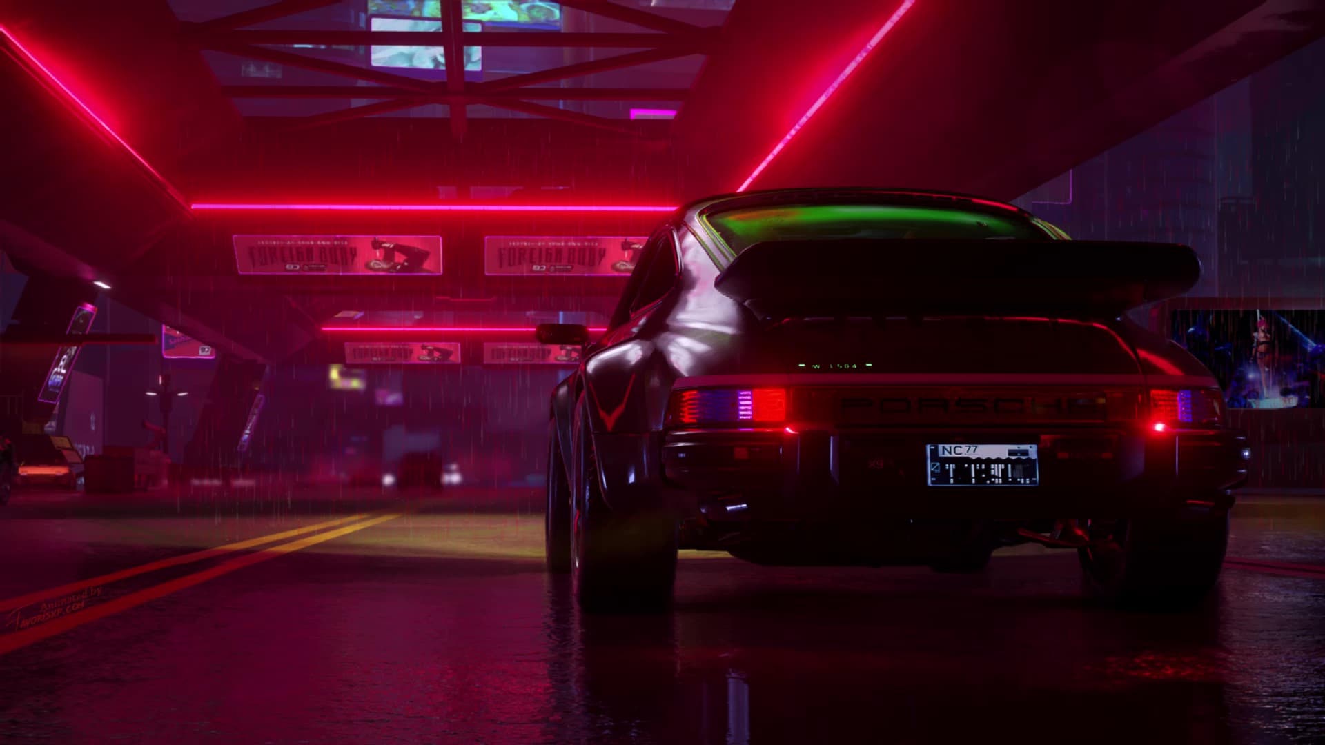 Porsche 911 Turbo live wallpaper