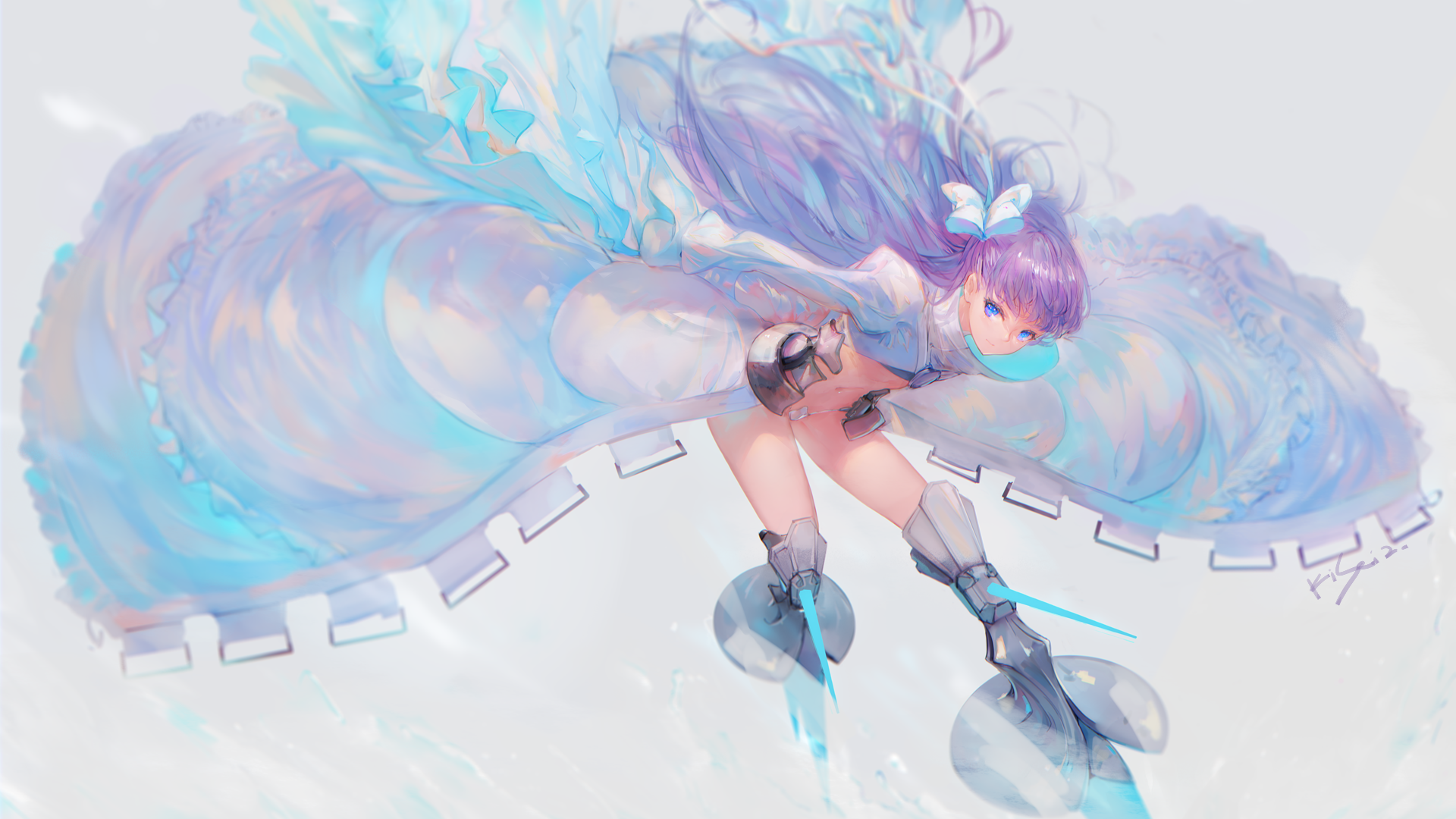 meltryllis and meltryllis (fate and 2 more) drawn