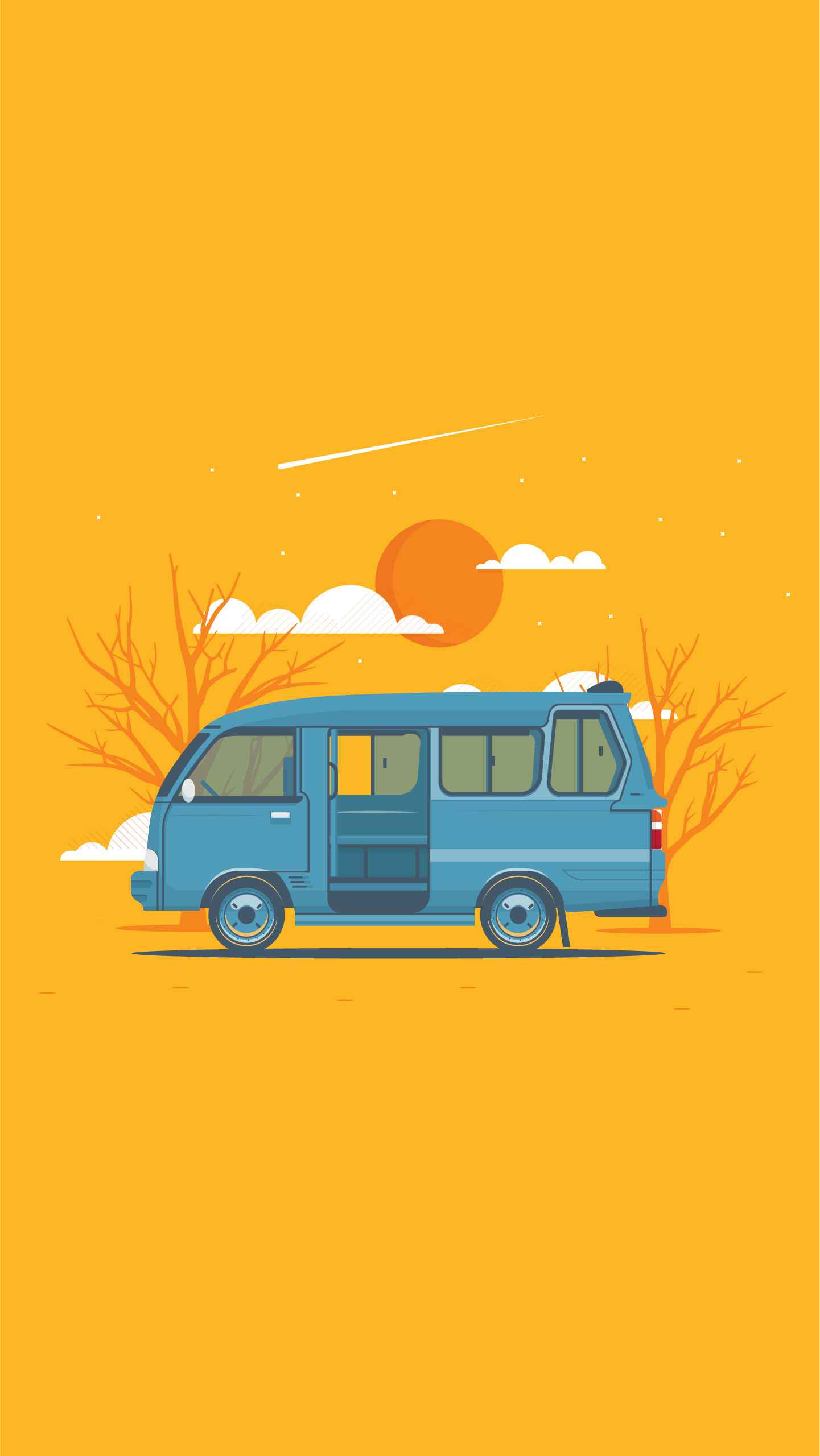 Retro Van IPhone Wallpaper Wallpaper, iPhone Wallpaper