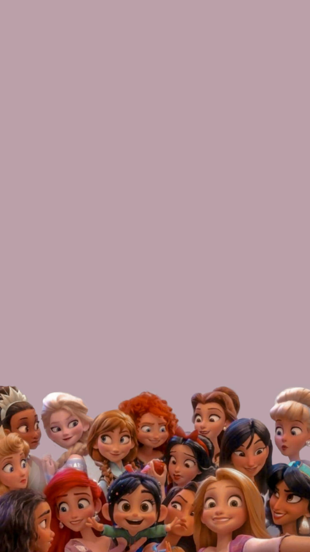 Download Lovely Princesses Of Disney Phone Wallpaper