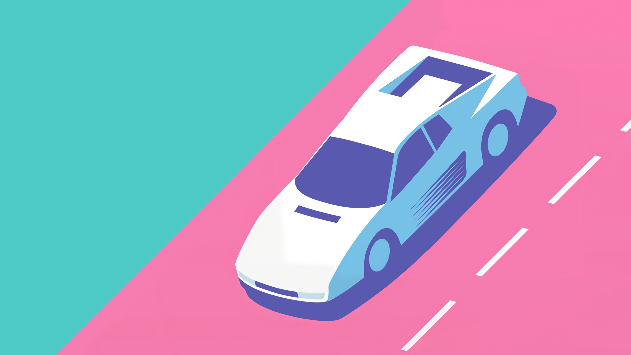 Miami Vice Testarossa (Vector Dreams) [2560x1440]. Miami vice, Retro wallpaper, R wallpaper