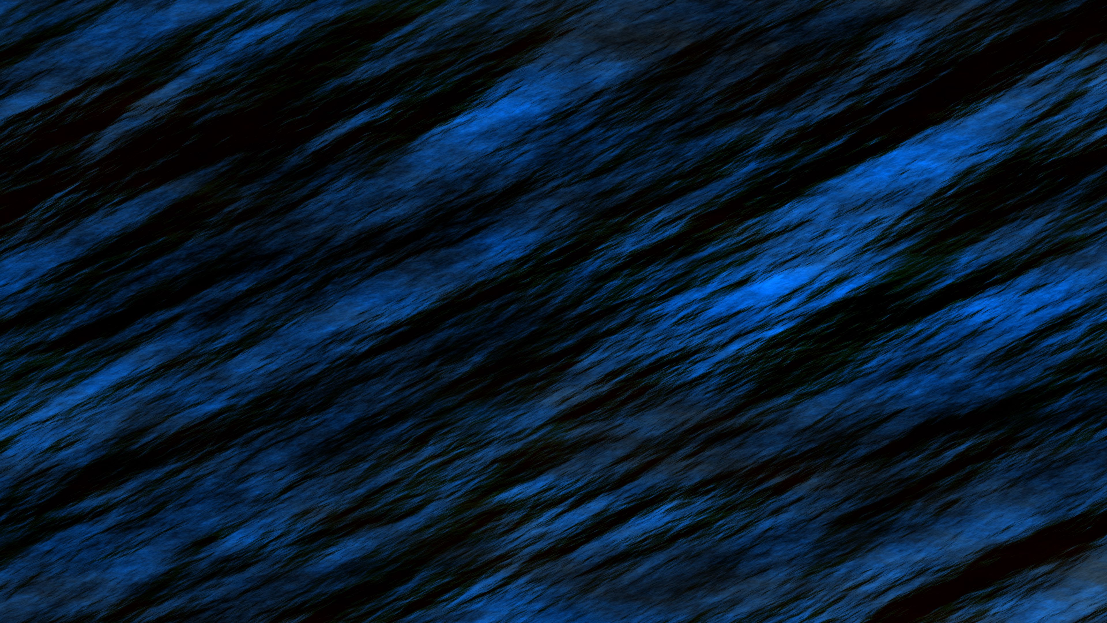 Download wallpaper 3840x2160 surface, dark, roughness, lines, texture, blue 4k uhd 16:9 HD background
