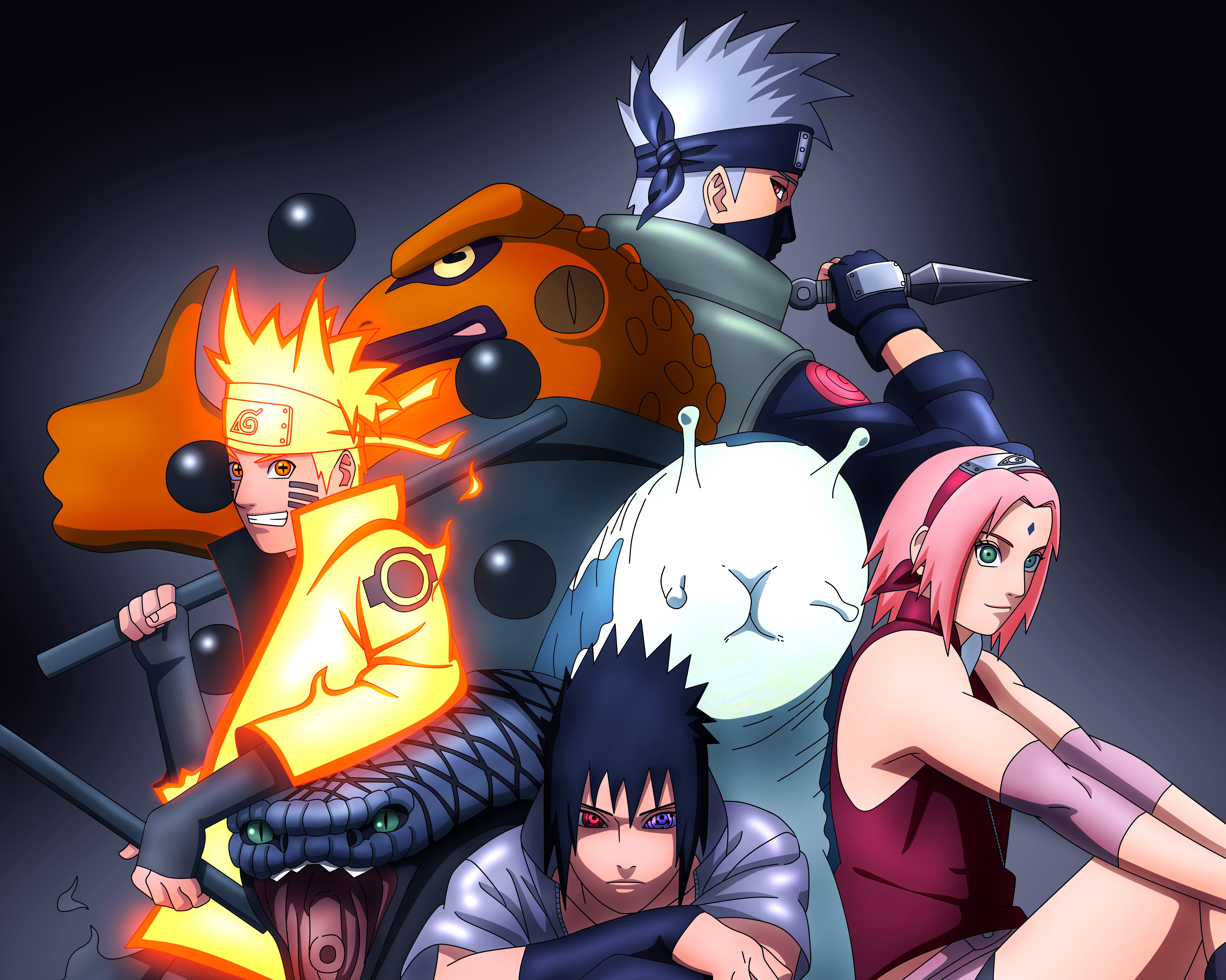 Anime Naruto 4k Ultra HD Wallpaper by MR_胧