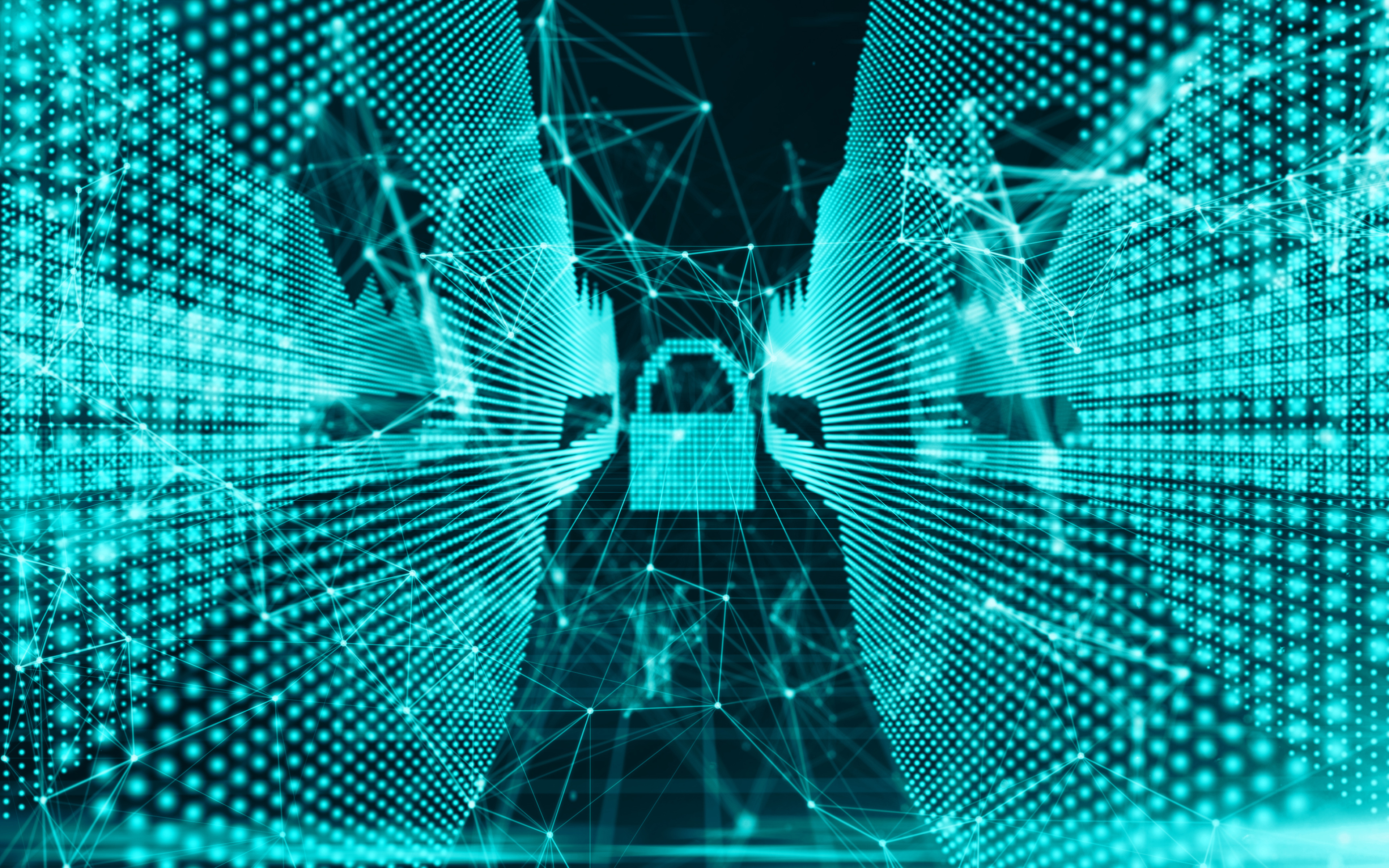 Download wallpaper security, 4k, lock, protection, art, creative, security concept for desktop with resolution 3840x2400. High Quality HD picture wallpaper