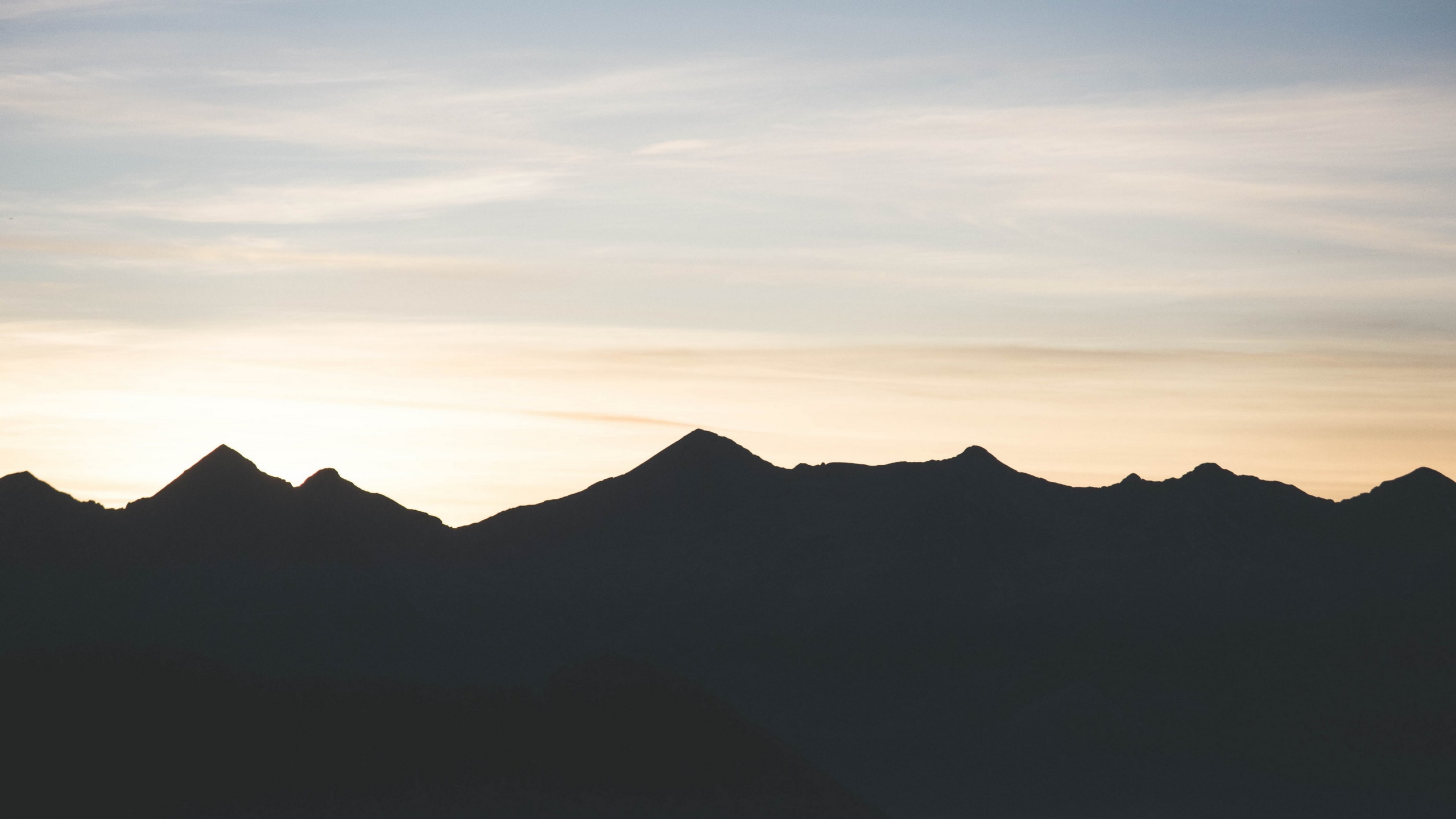 Wallpaper / black silhouette dark and light and clean HD 4k wallpaper free download