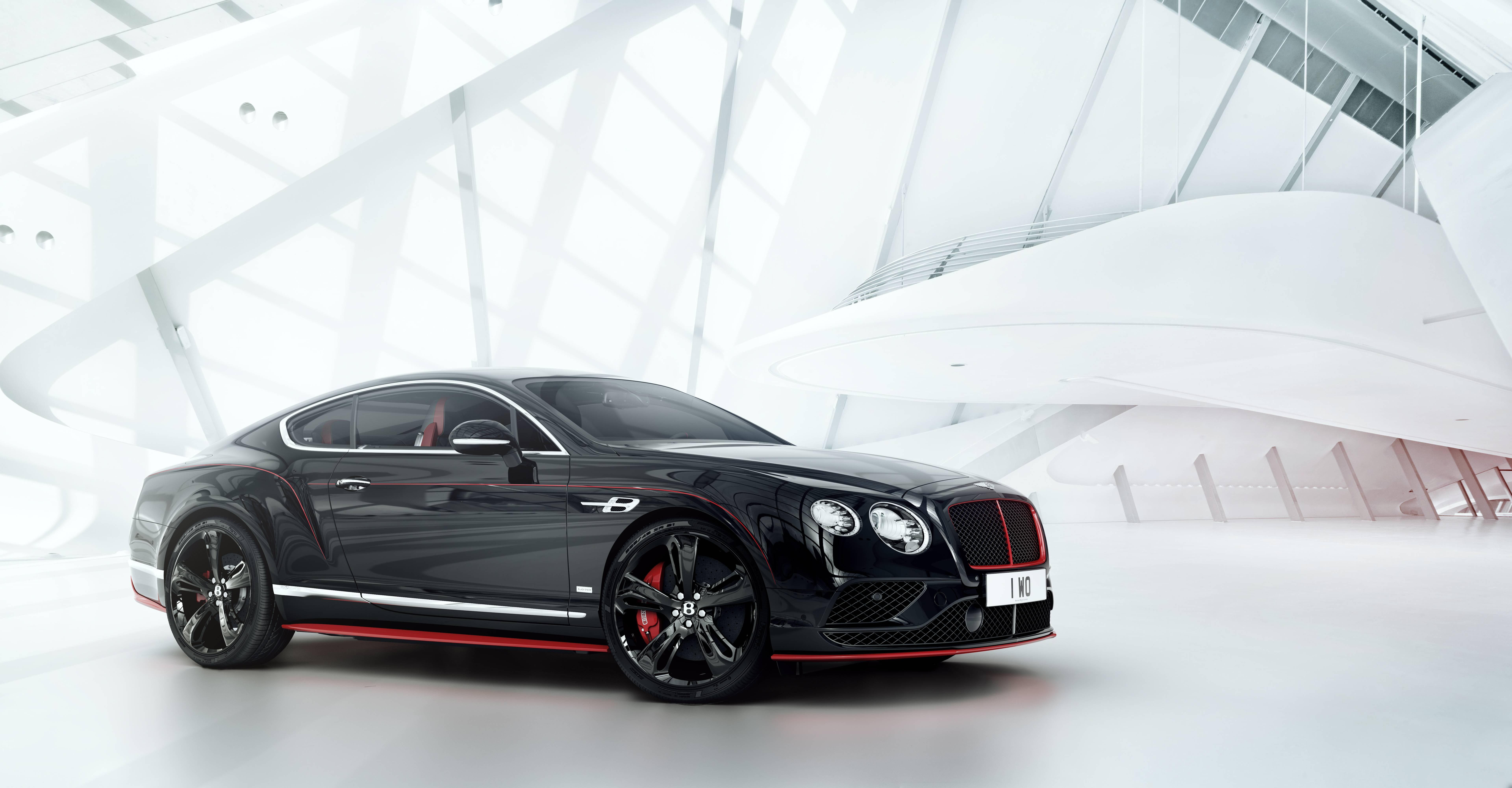 Bentley Continental GT Black Speed Limited Edition 4K wallpaper