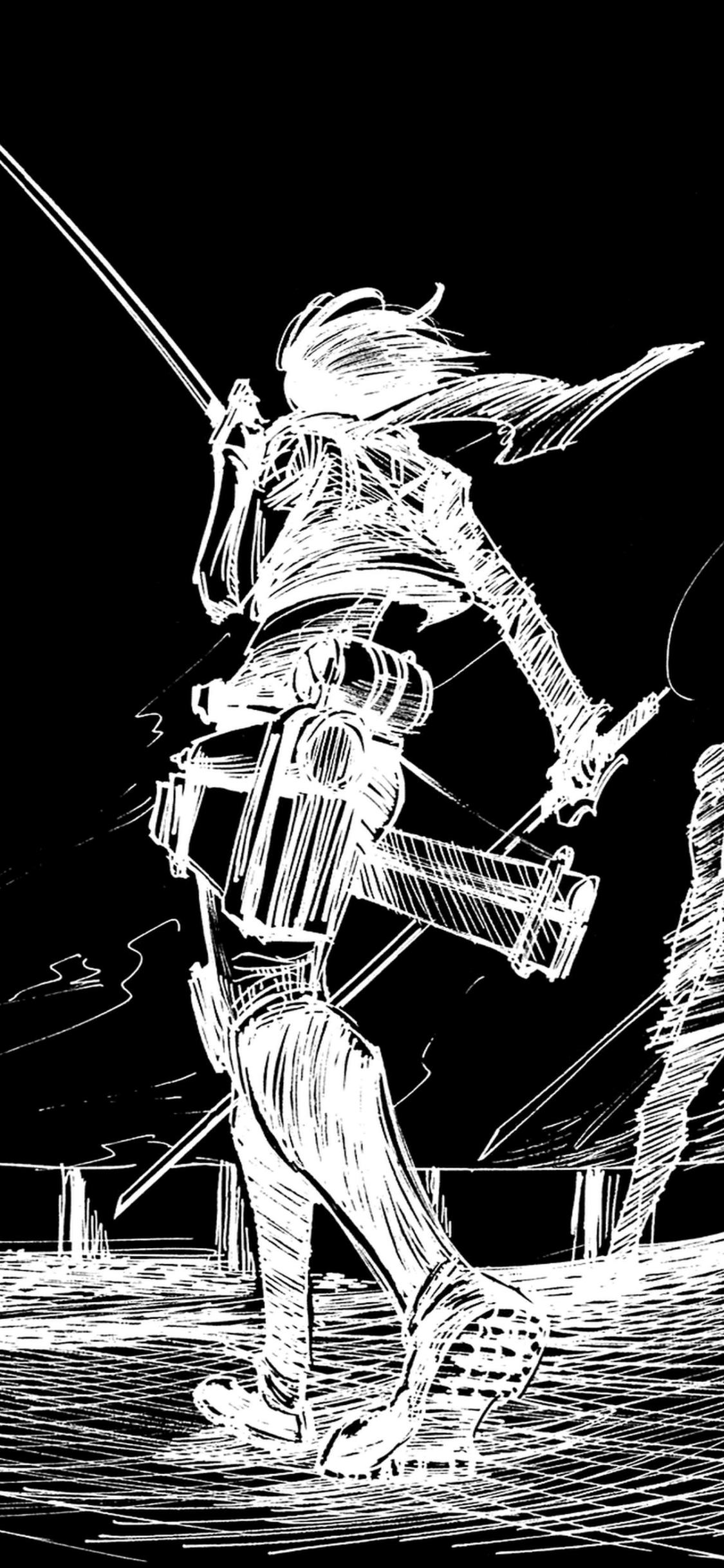 Anime Attack On Titan Phone Wallpaper