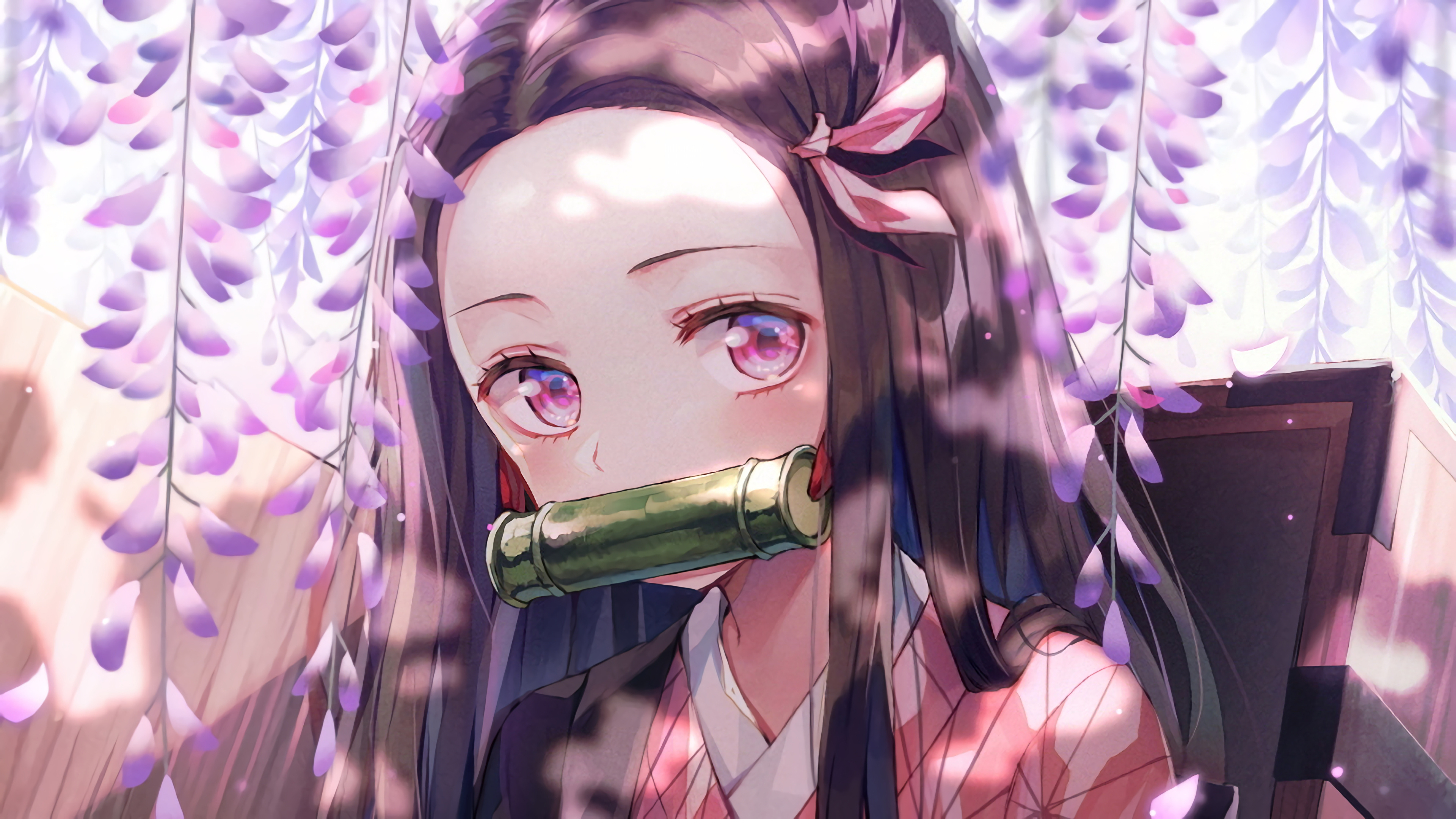 Nezuko, Kimetsu no Yaiba, 4K Gallery HD Wallpaper