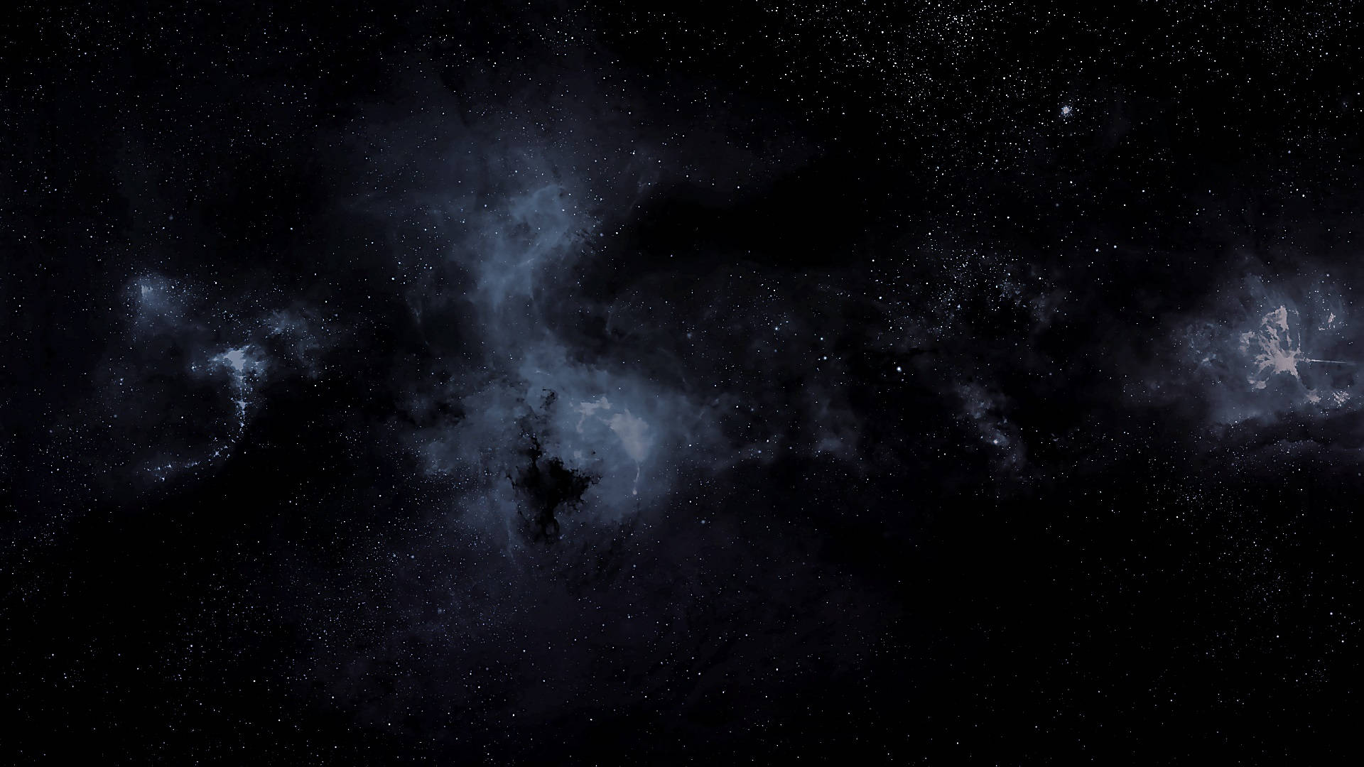 Download Solid Black 4K Starry Galaxy Wallpaper