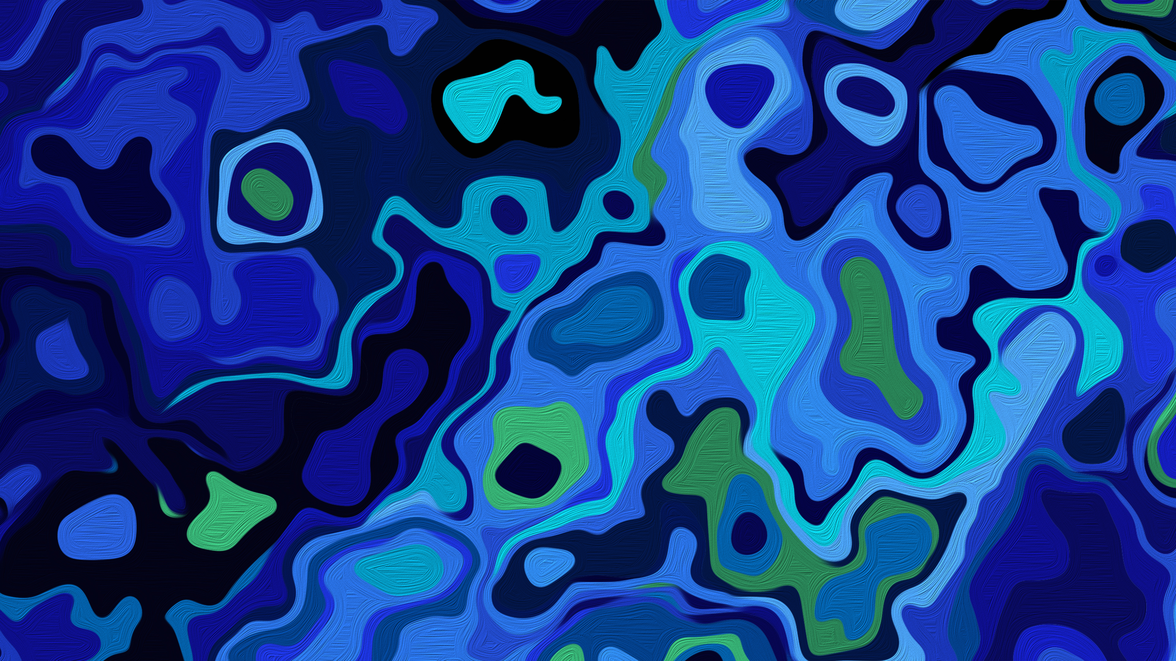 Abstract Blue World 4k