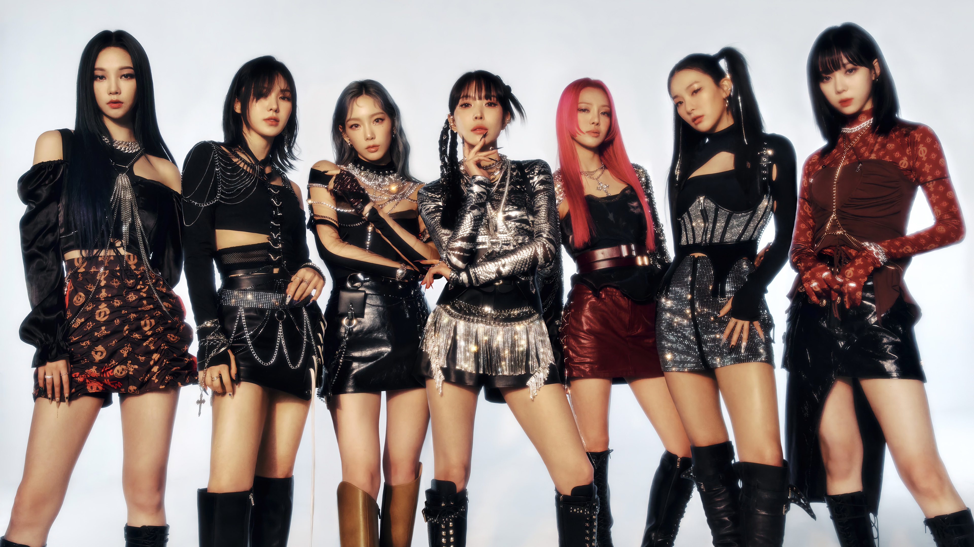 girls on top, kpop, members, group, photo, 4k Gallery HD Wallpaper