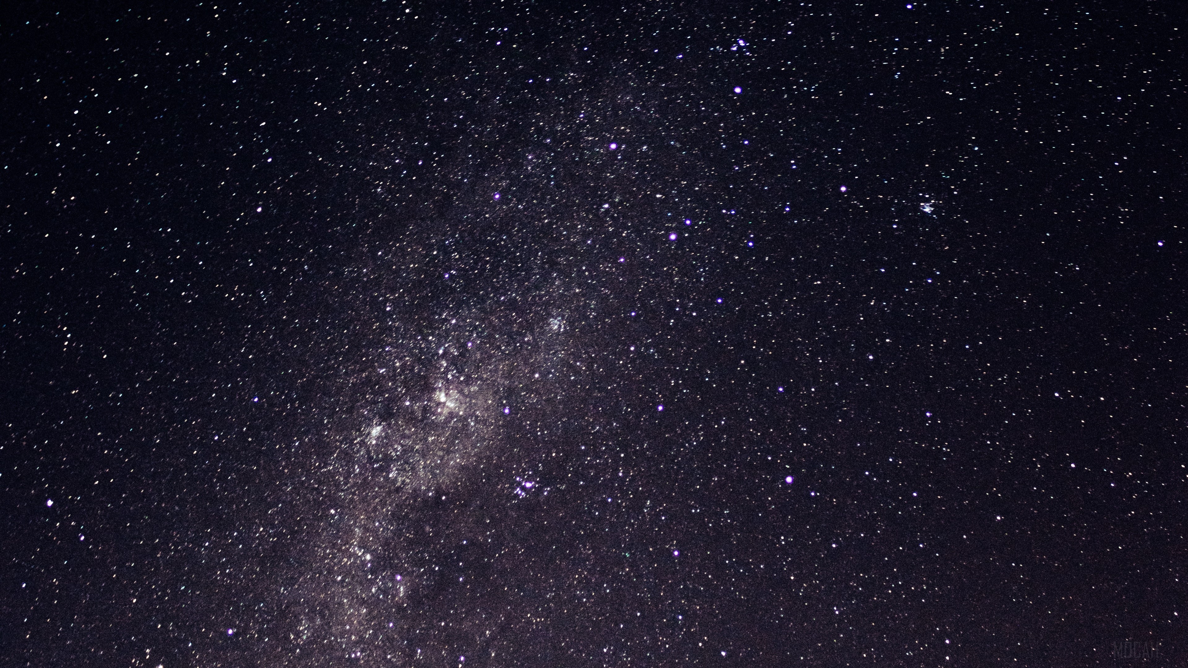 starry sky, galaxy, milky way, glitter, night 4k Gallery HD Wallpaper
