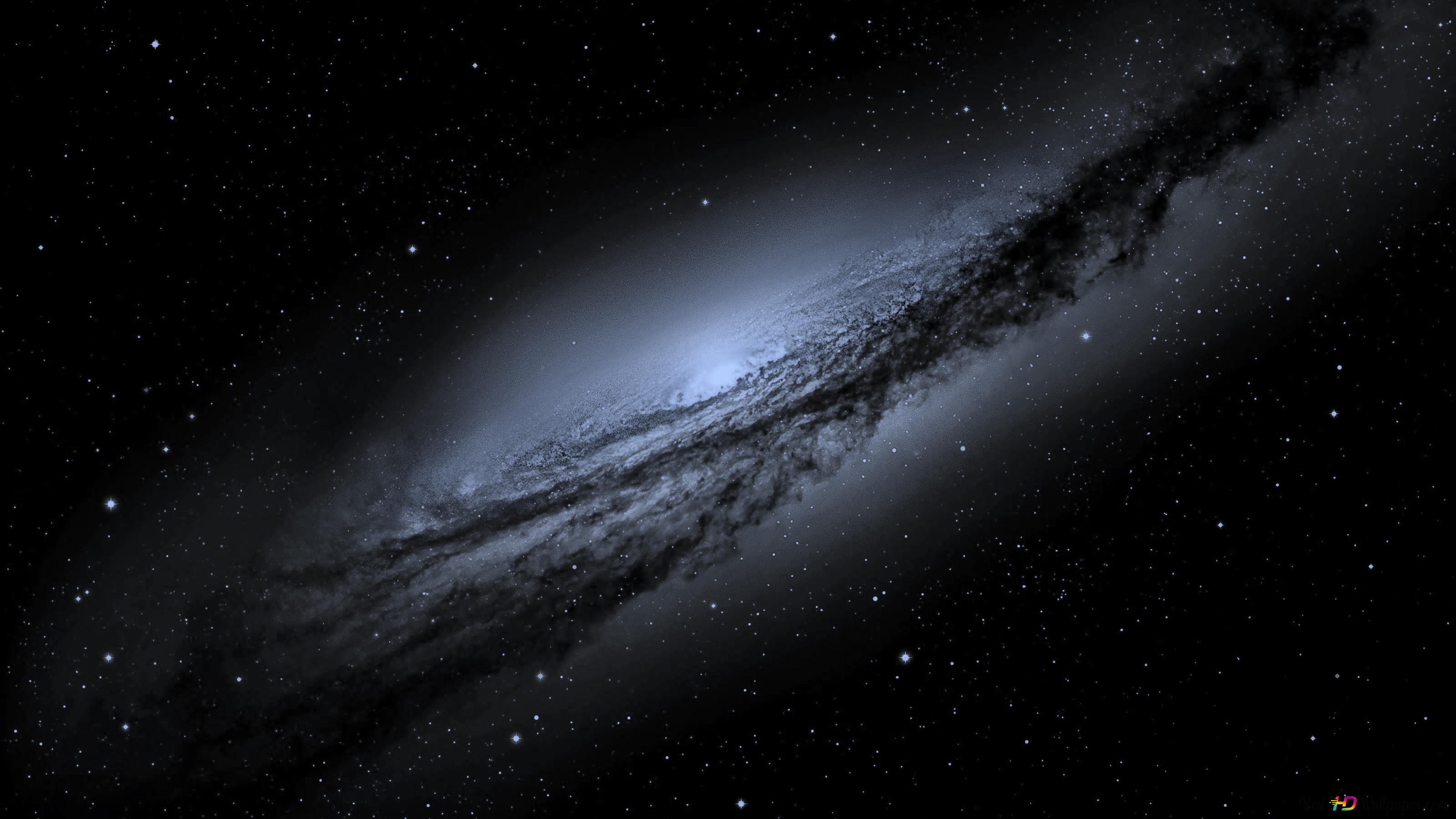 Dark galaxy 4K wallpaper download