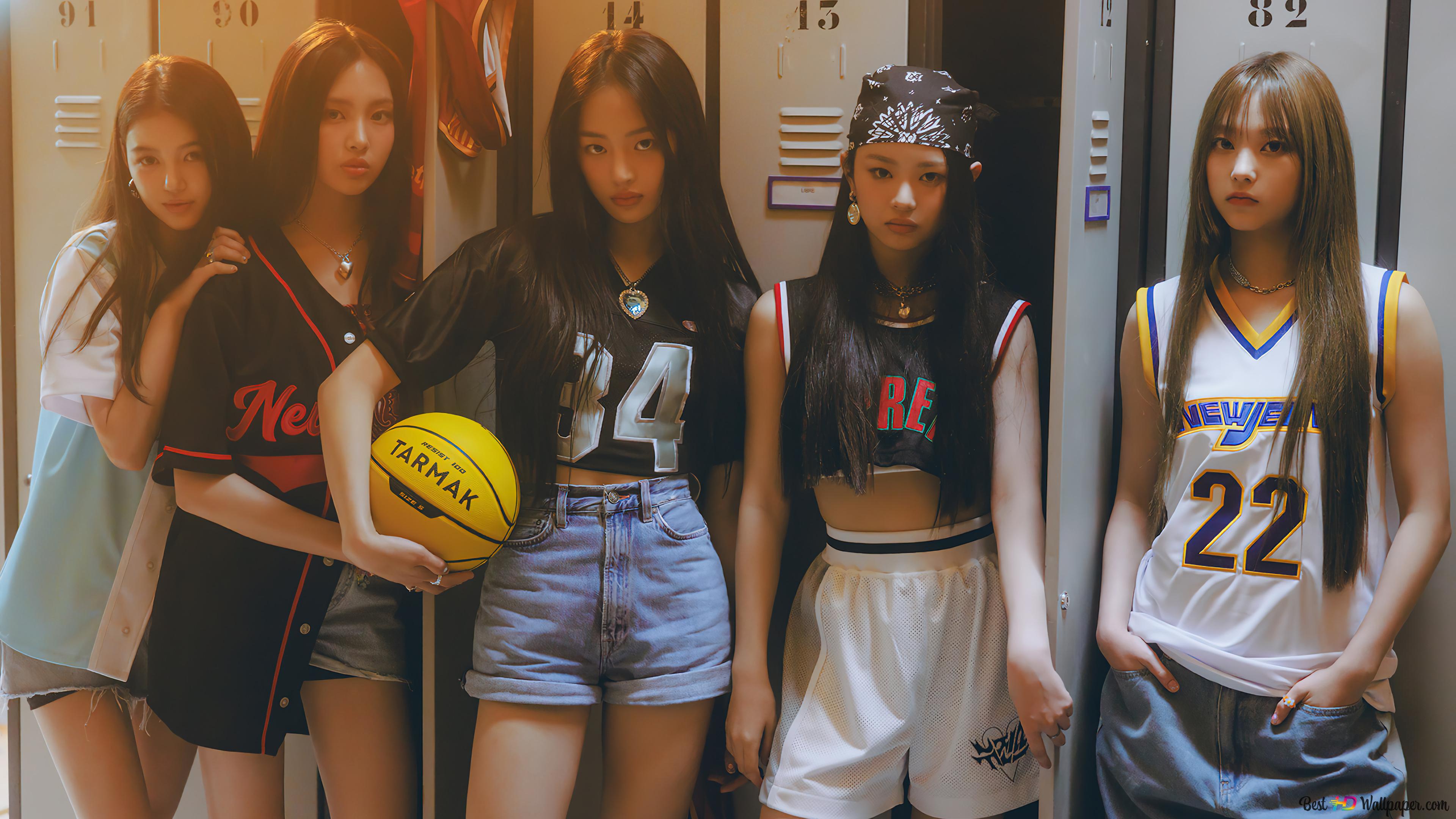 NewJeans (Kpop Girls Group) All Members 4K wallpaper download