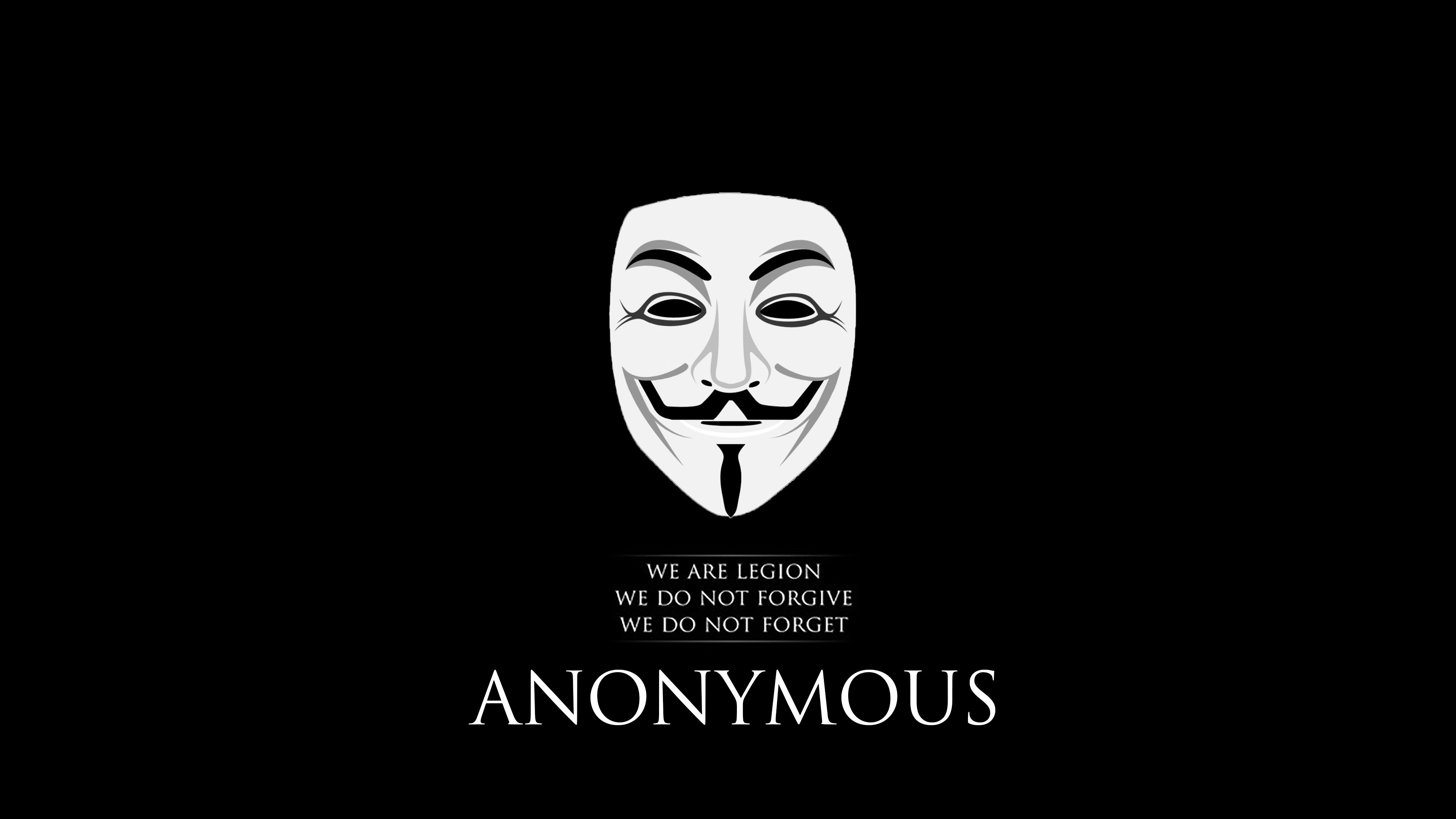 Wallpaper / computer, anonymus, hacker, quotes, message free download