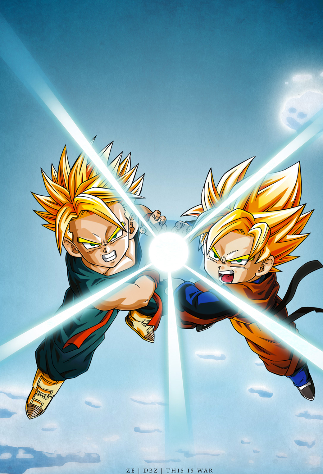 Dragon Ball Z Parallax Wallpaper for iPhone 11, Pro Max, X, 8, 7, 6