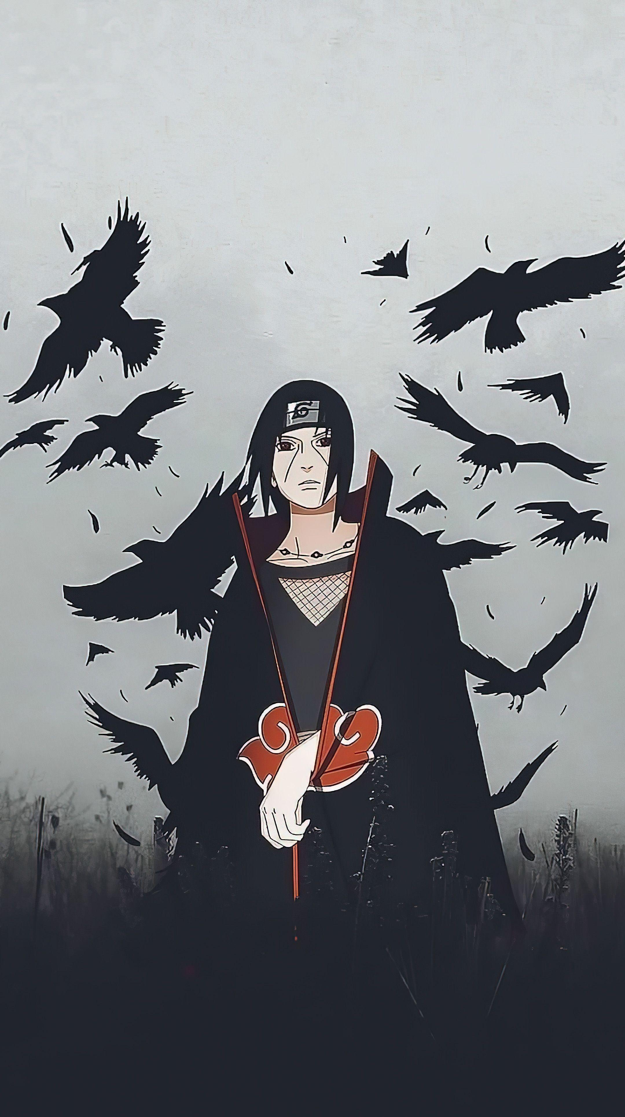 Itachi 4K Phone Wallpaper