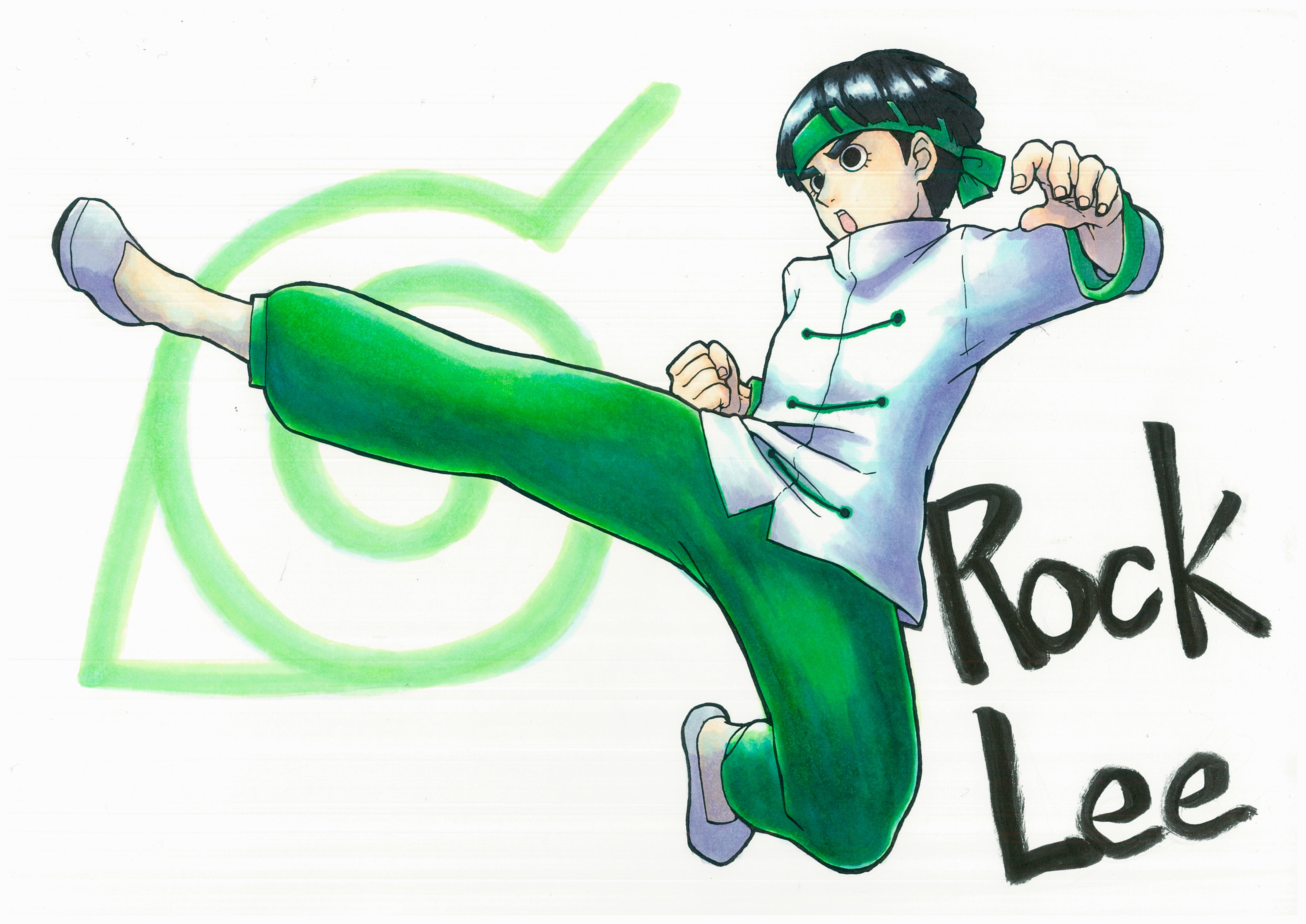 Wallpaper / Naruto, 4K, Rock Lee free download