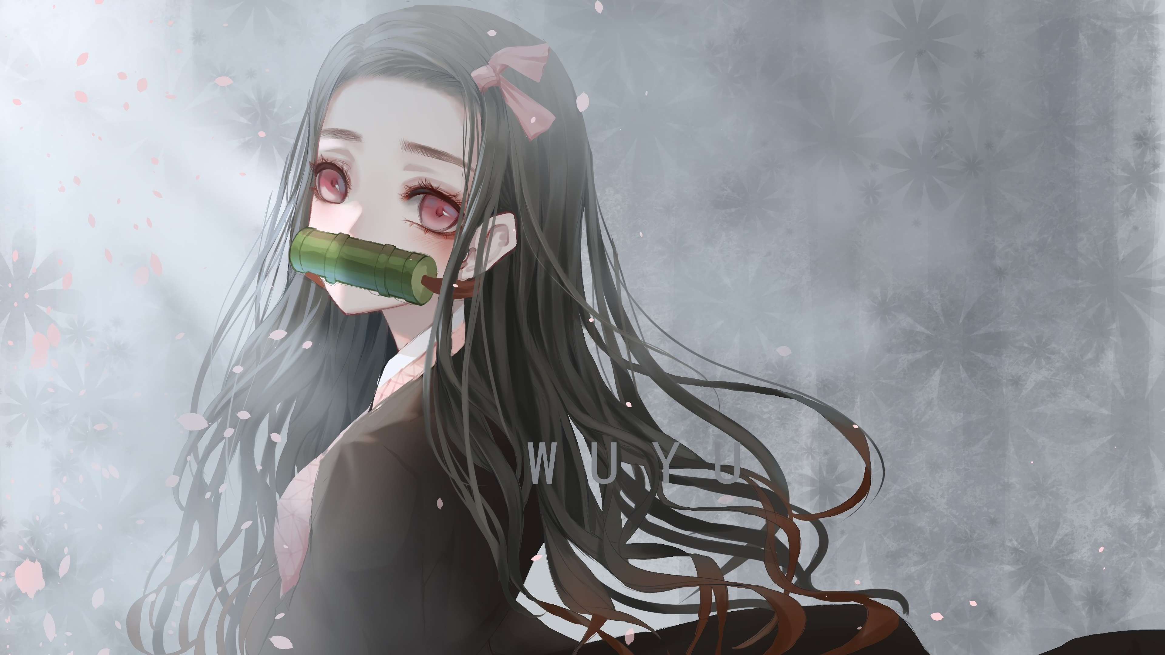 Nezuko Kamado, Kimetsu no Yaiba, 4K Gallery HD Wallpaper