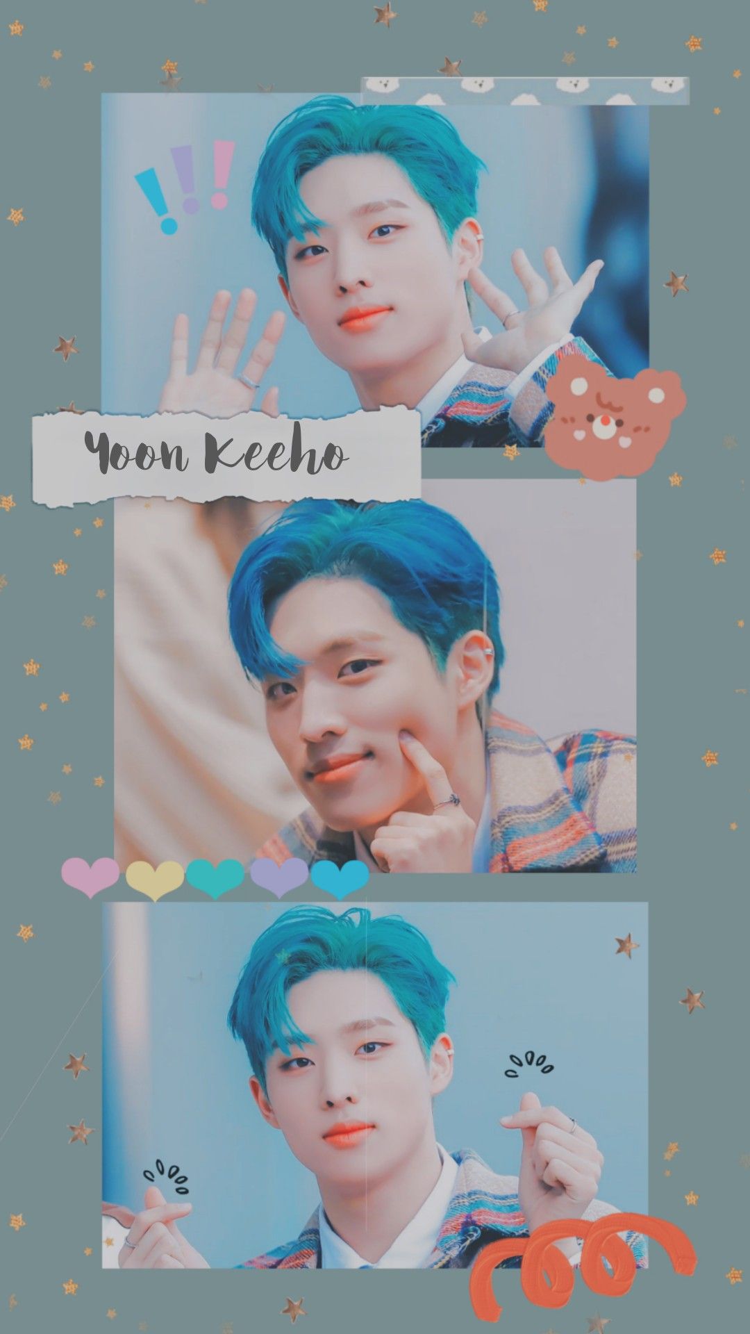 Yoon keeho wallpaper aesthetic. Wallpaper, Pastel aesthetic, Kpop wallpaper