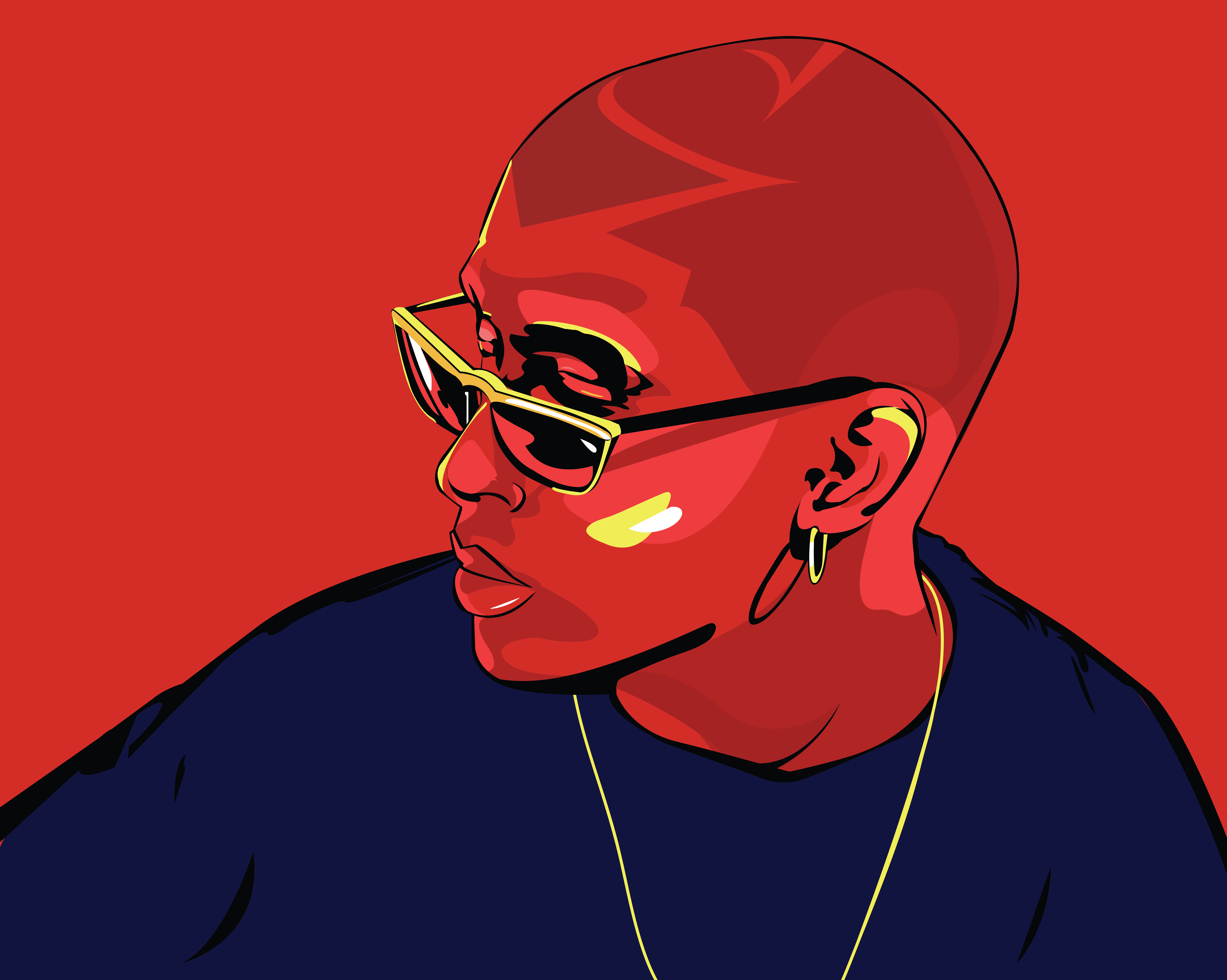 Bad Bunny HD Wallpaper and Background