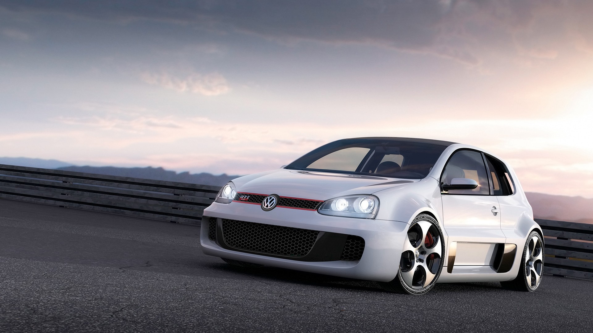 Wallpaper, Volkswagen Golf, Stance, Volkswagen Golf Mk5, Golf GTI, wheel, land vehicle, automotive design, automotive exterior, automobile make, family car, bumper, city car, hatchback, volkswagen gti 1920x1080