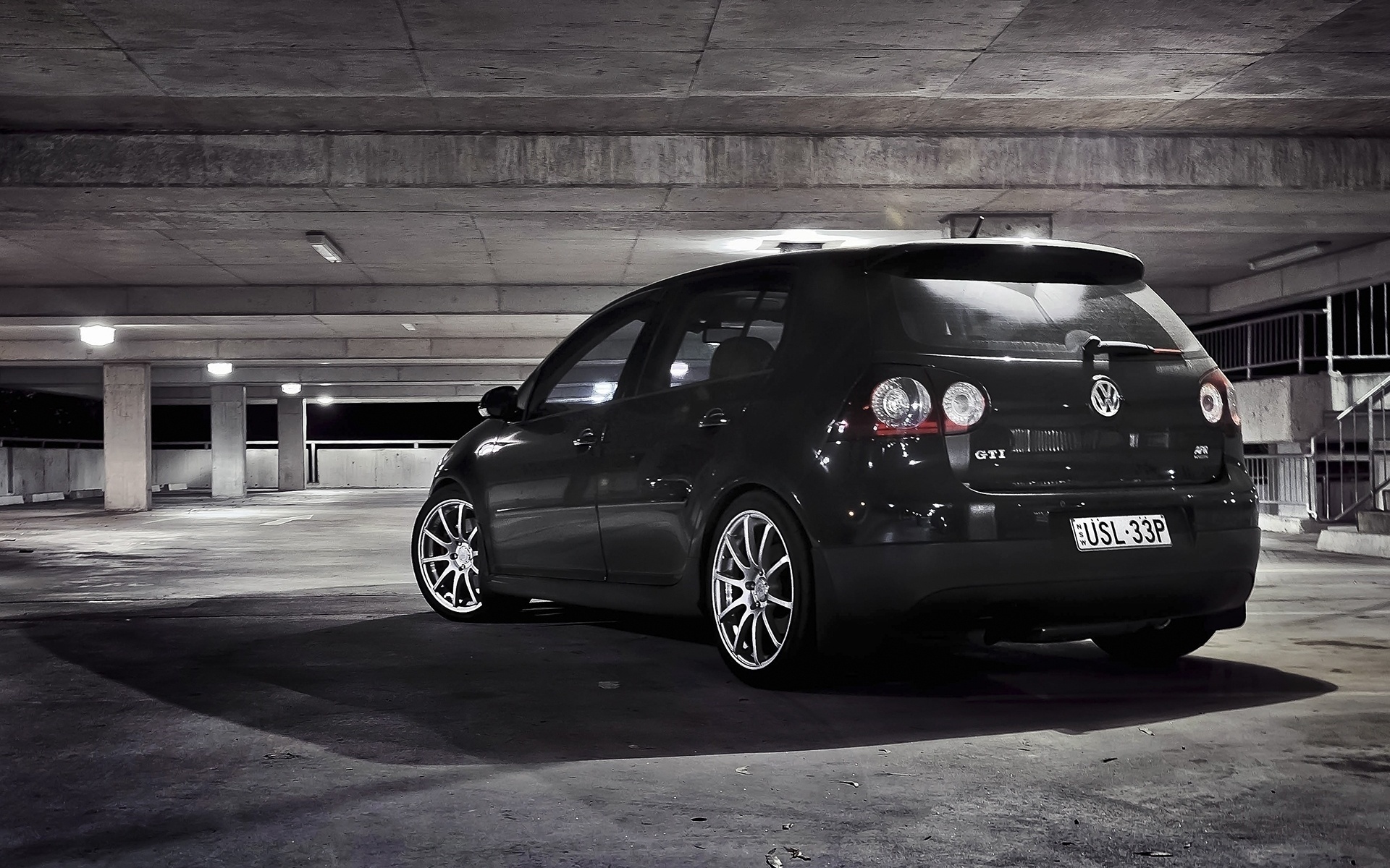 Wallpaper. Cars. photo. picture. volkswagen golf, garage, Cars, gti