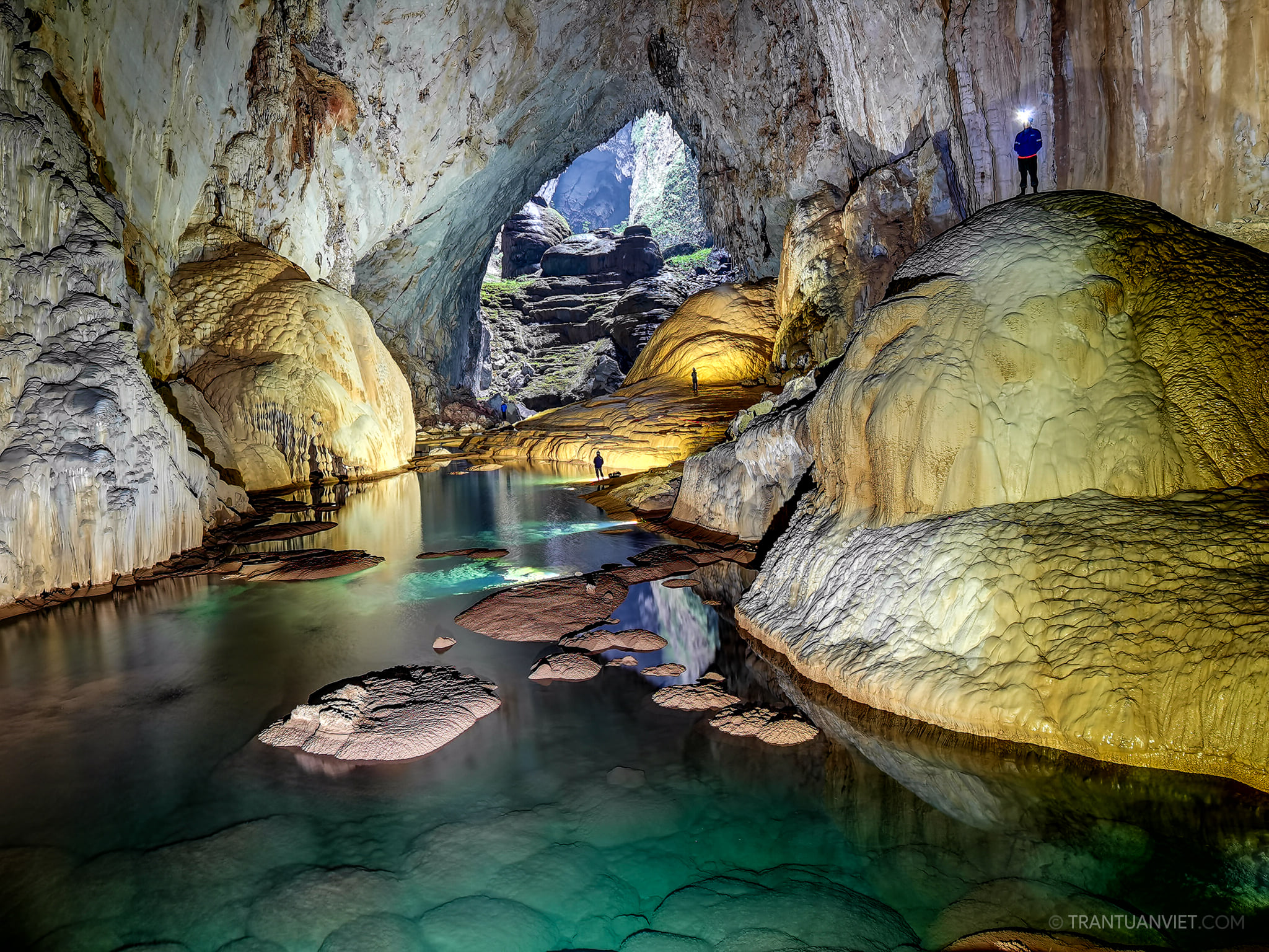 Son Doong Cave. The largest cave in the world