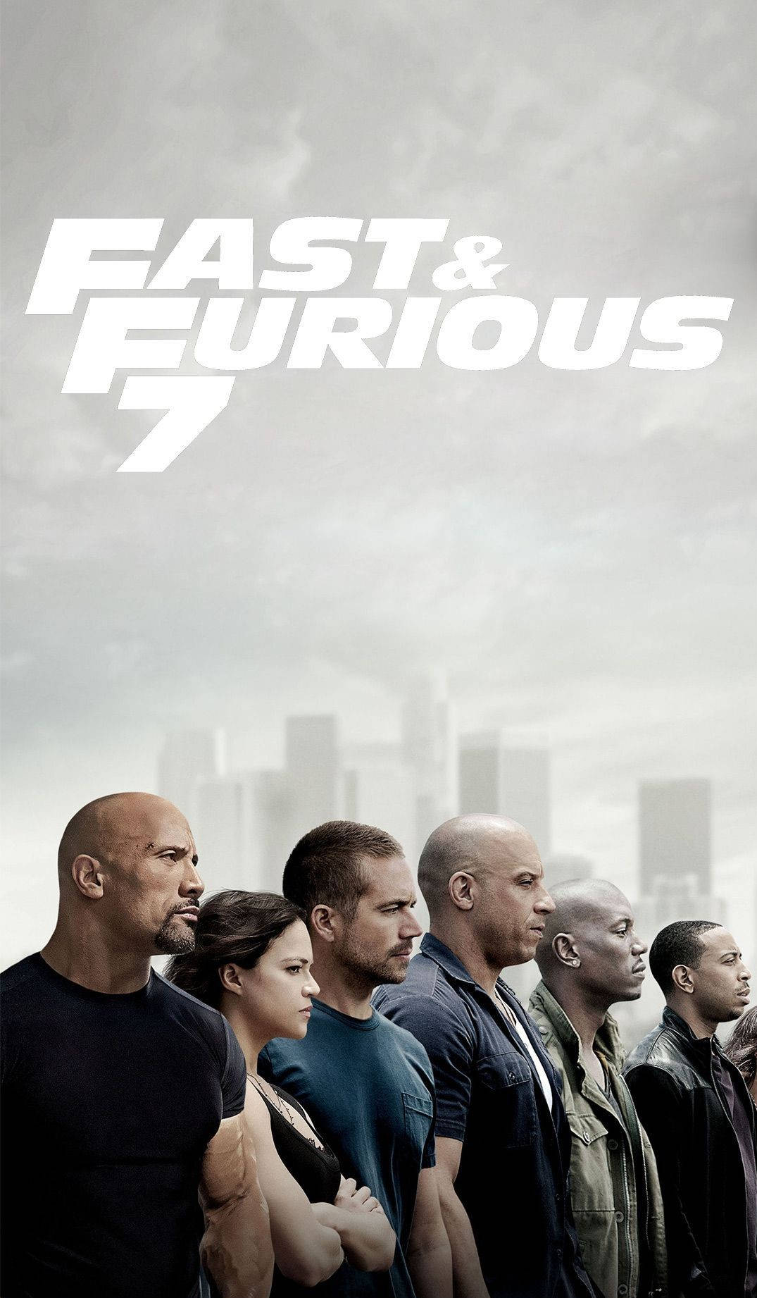 Download Fast And Furious iPhone 7 Cast City Background Wallpaper