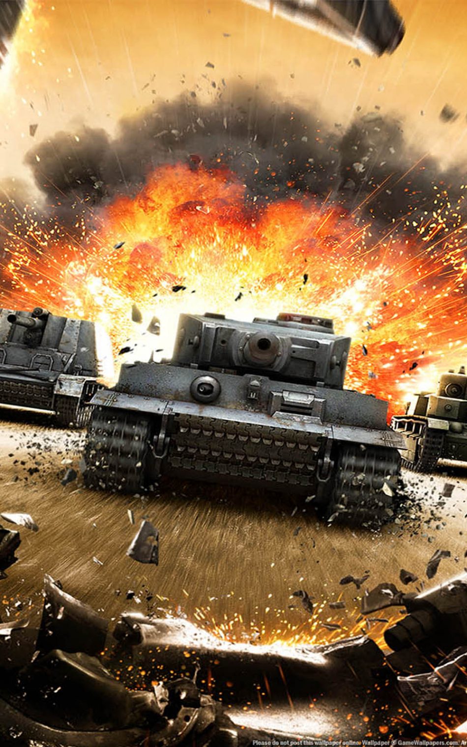 World of Tanks Game 4K Ultra HD Mobile Wallpaper