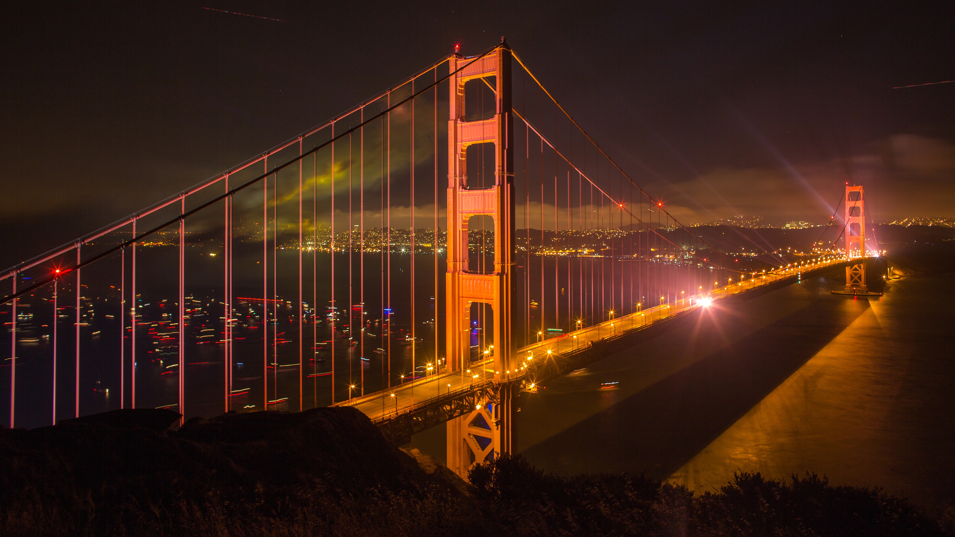 Man Made Golden Gate 4k Ultra HD Wallpaper