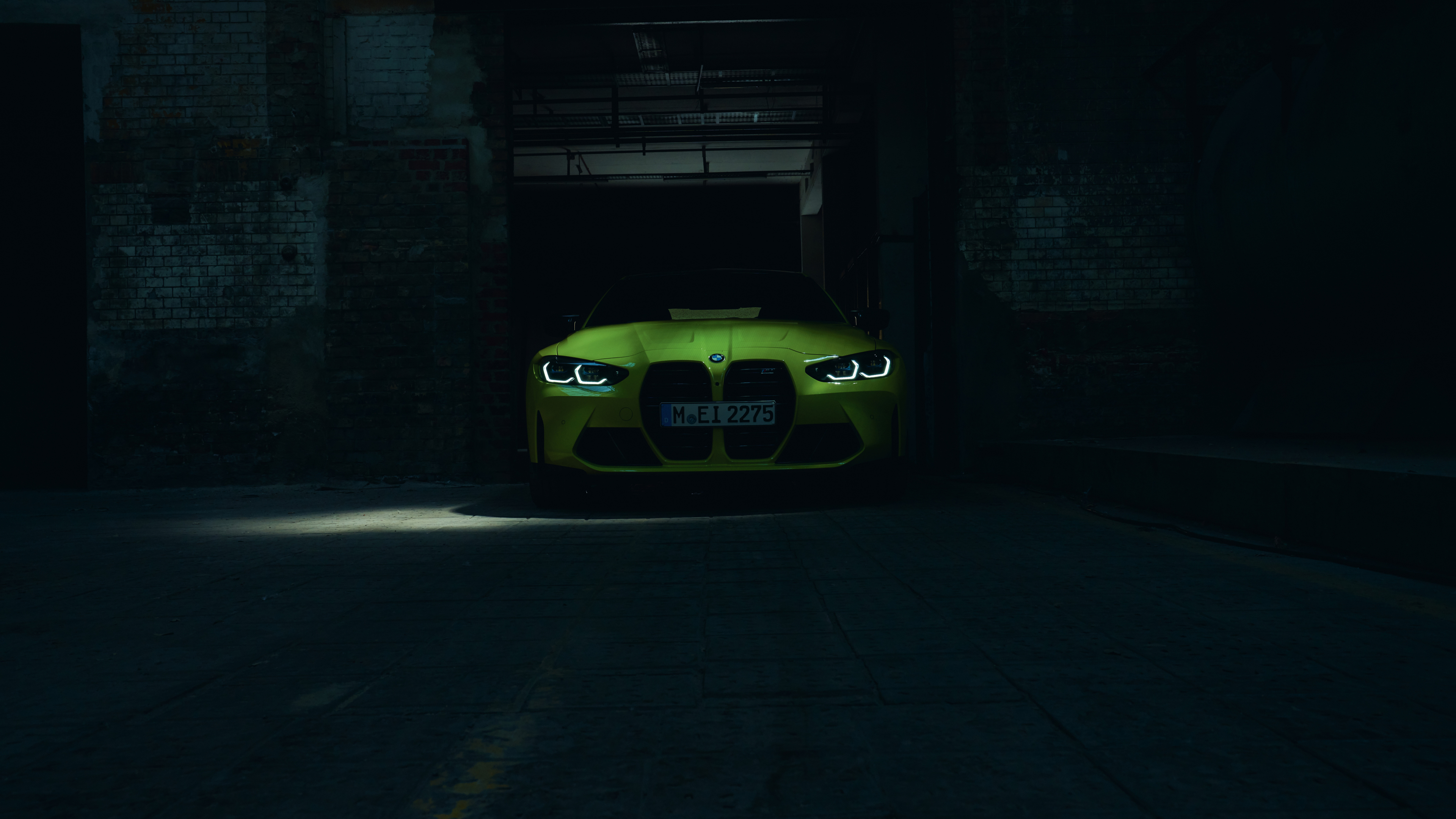 Download wallpaper 3840x2160 bmw m4 competition x alcantara, 2023, into the garage 4k wallpaper, uhd wallpaper, 16:9 widescreen 3840x2160 HD background, 29096